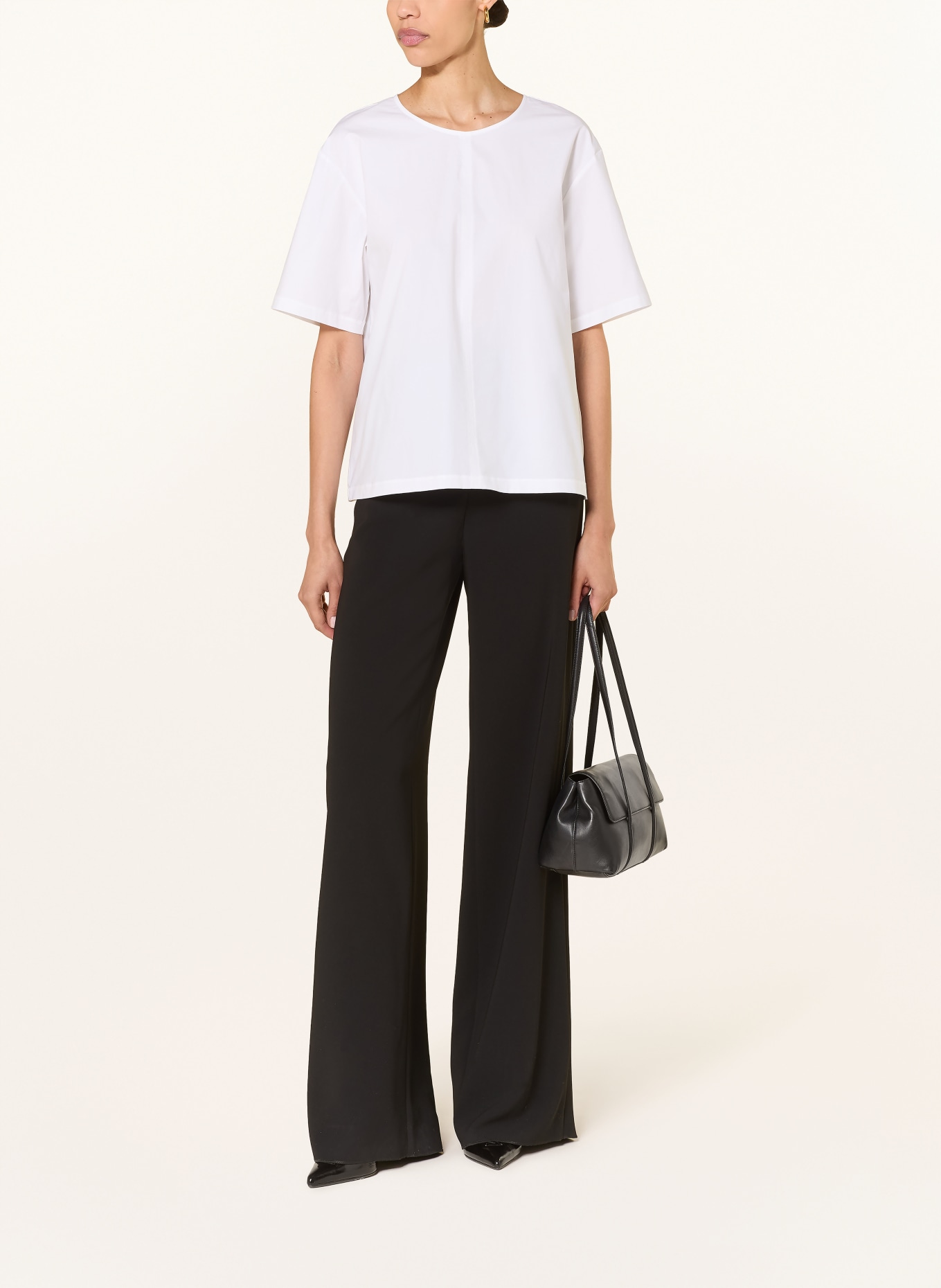 ANTONELLI firenze blouse shirt: WHITE