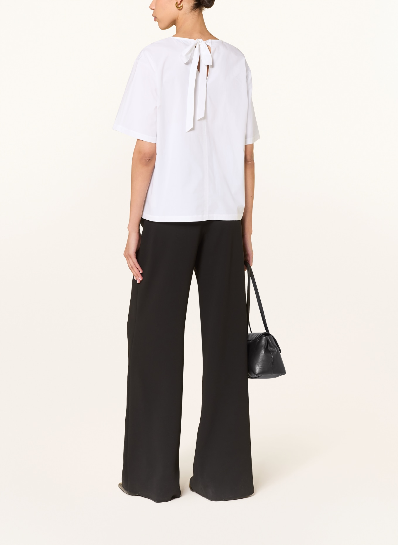 ANTONELLI firenze blouse shirt: WHITE