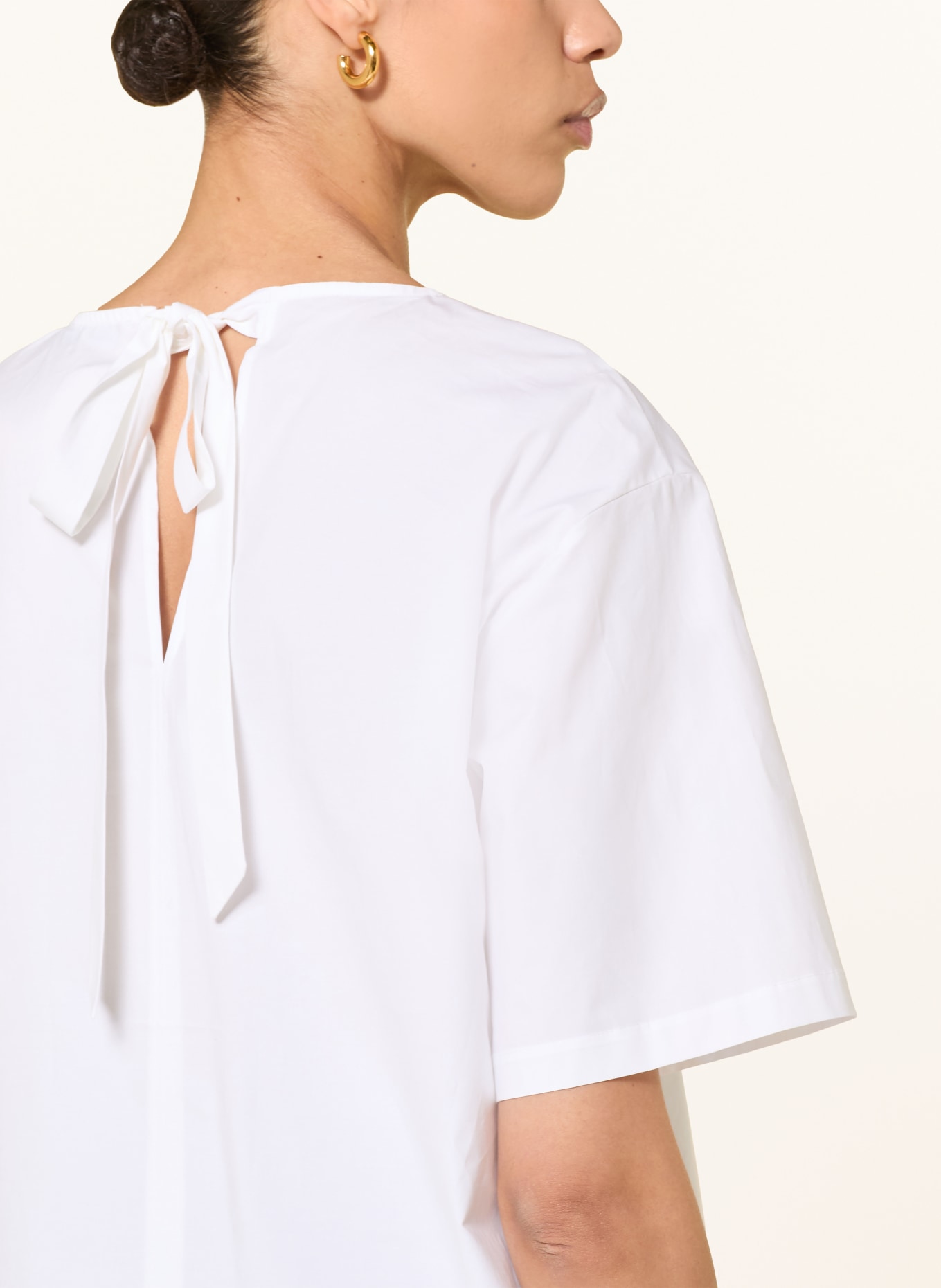ANTONELLI firenze blouse shirt: WHITE