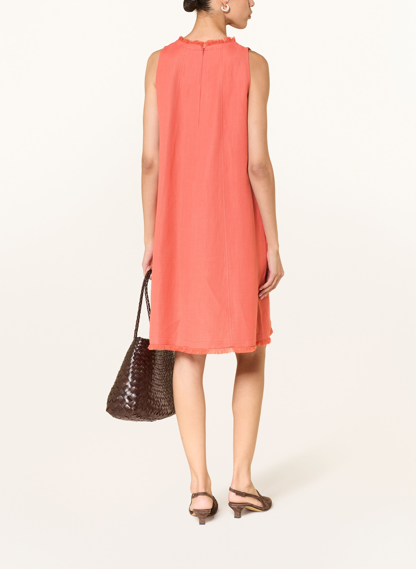 ANTONELLI firenze šaty: SVĚTLE ČERVENÁ