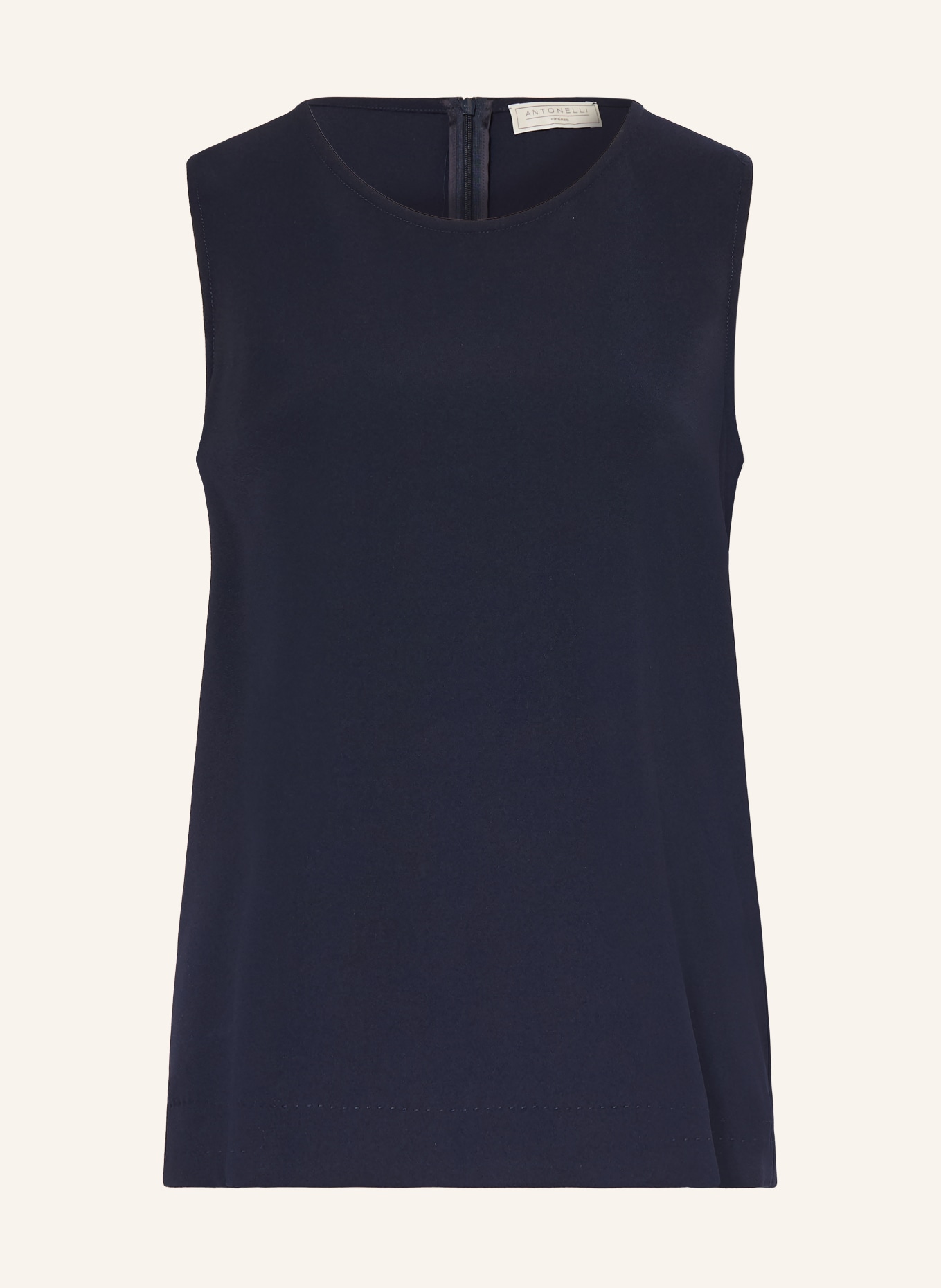 ANTONELLI firenze AURORA blouse top: DARK BLUE