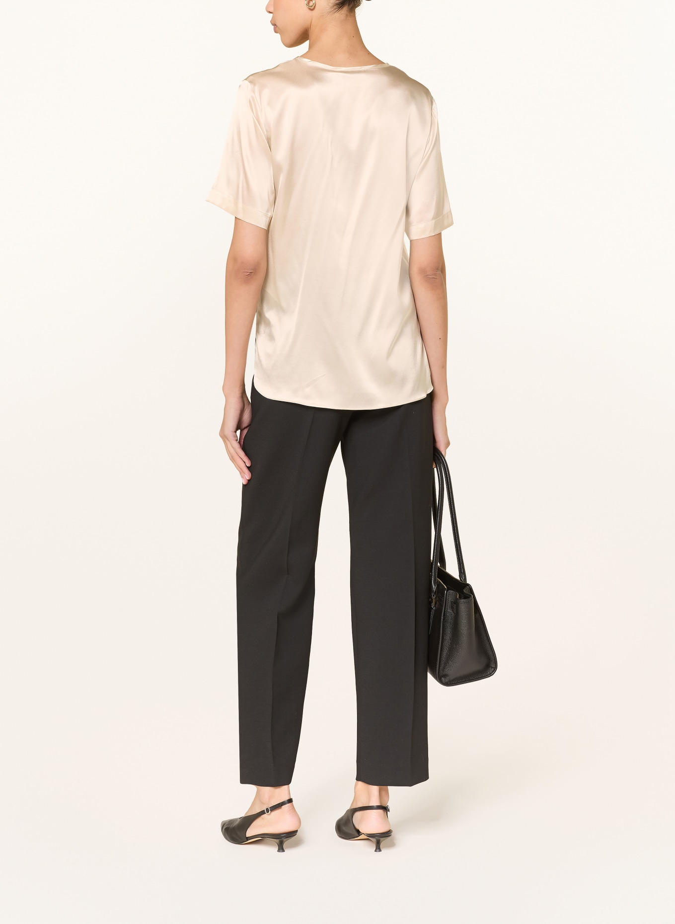 ANTONELLI firenze Blusenshirt aus Seide: ECRU