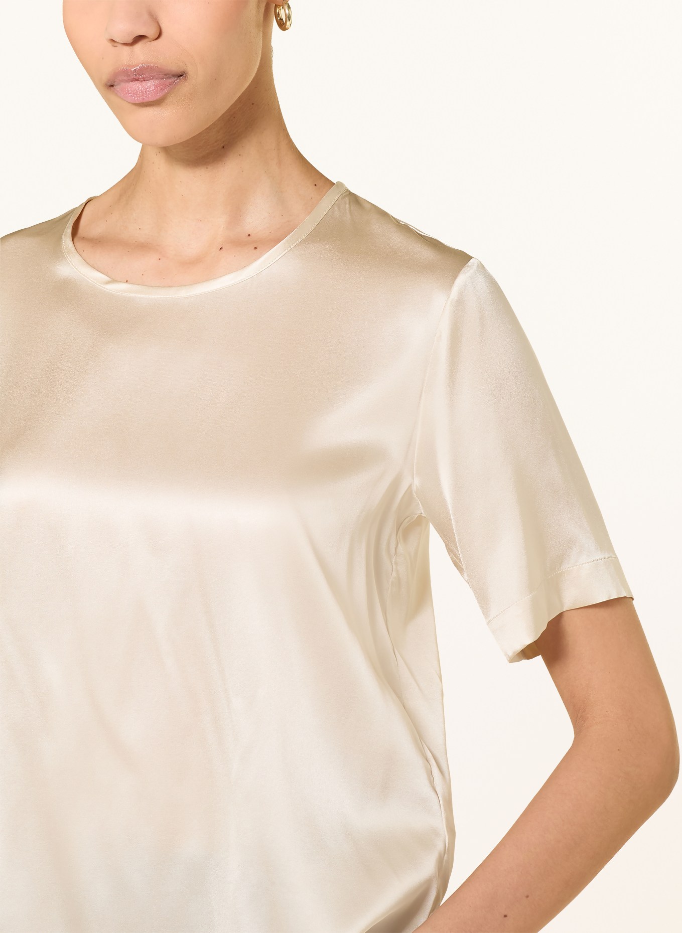 ANTONELLI firenze Blusenshirt aus Seide: ECRU