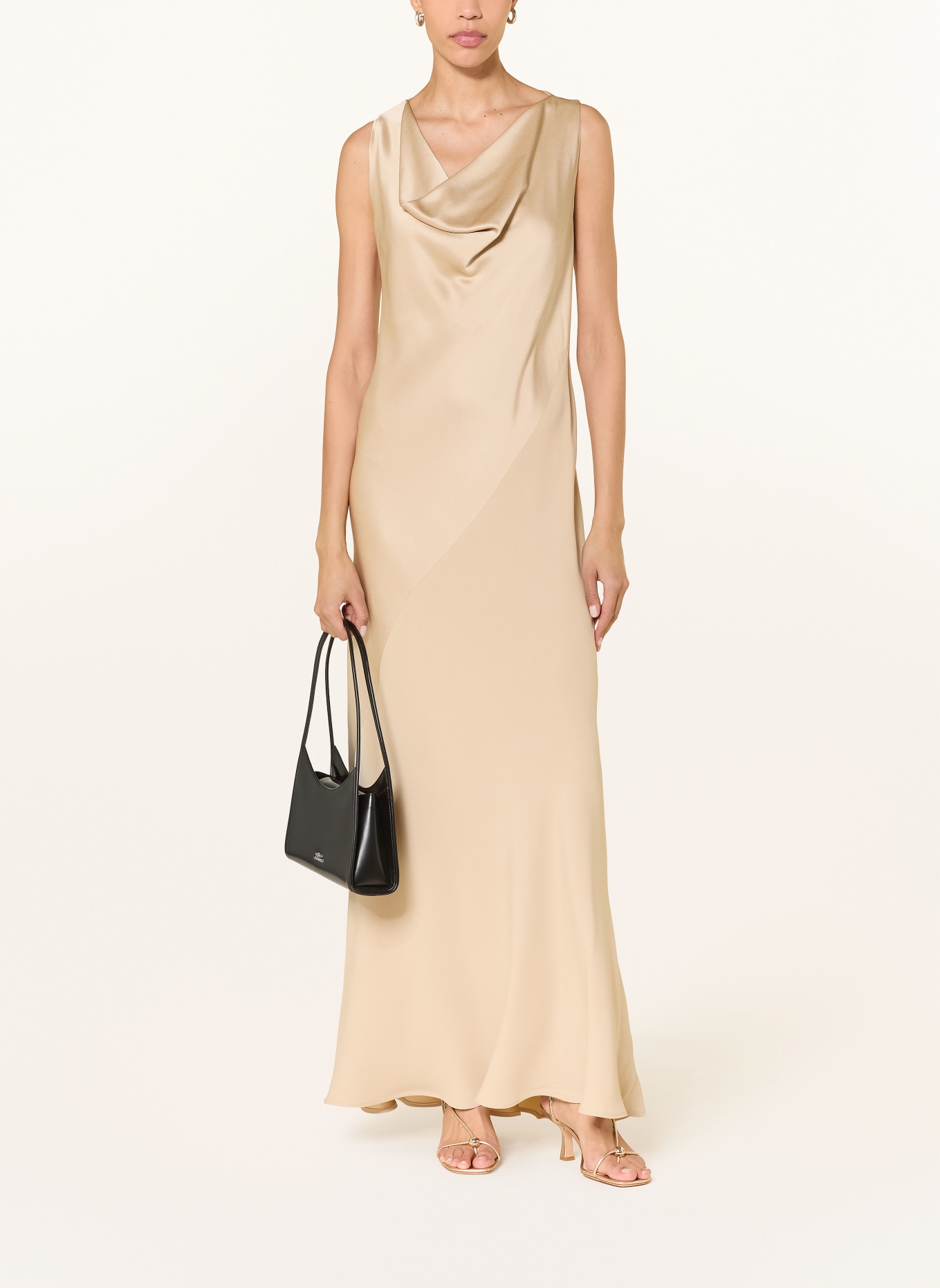 ANTONELLI firenze večerní šaty: SVĚTLE HNĚDÁ