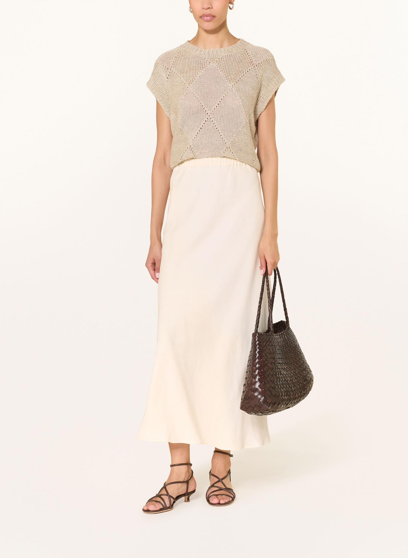 ANTONELLI firenze skirt: CREAM