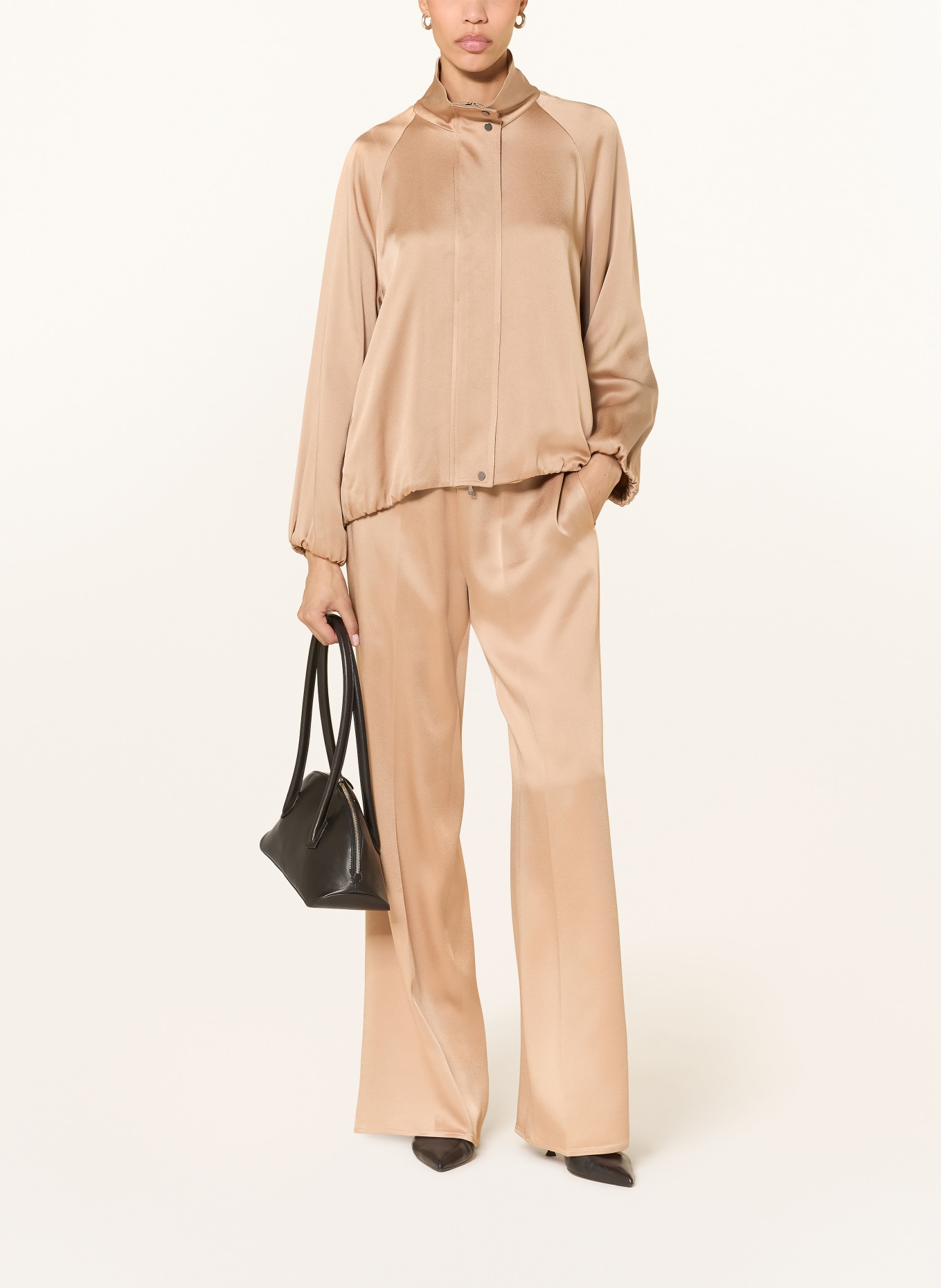 ANTONELLI firenze Satinblouson: CAMEL