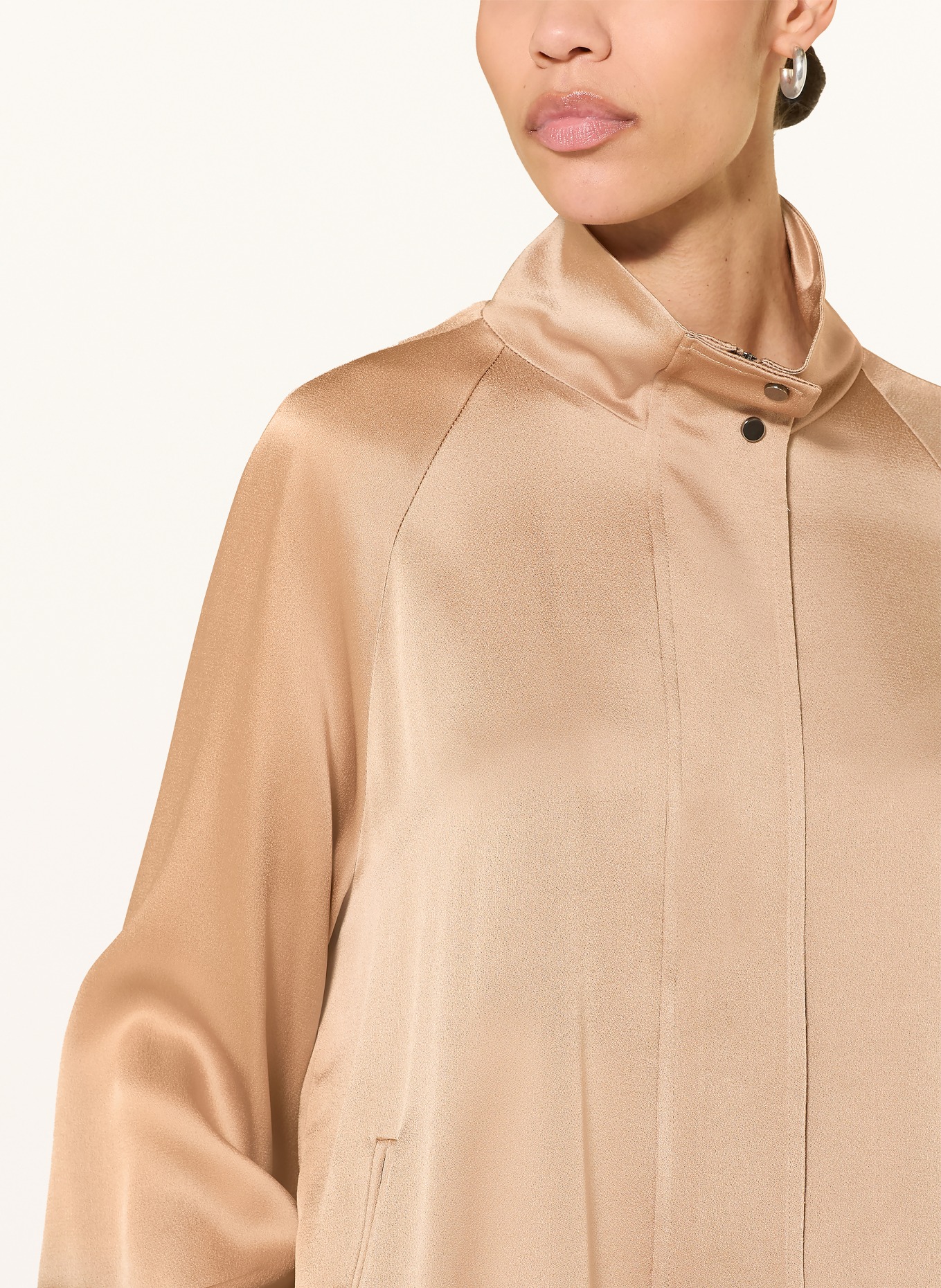 ANTONELLI firenze Satinblouson: CAMEL