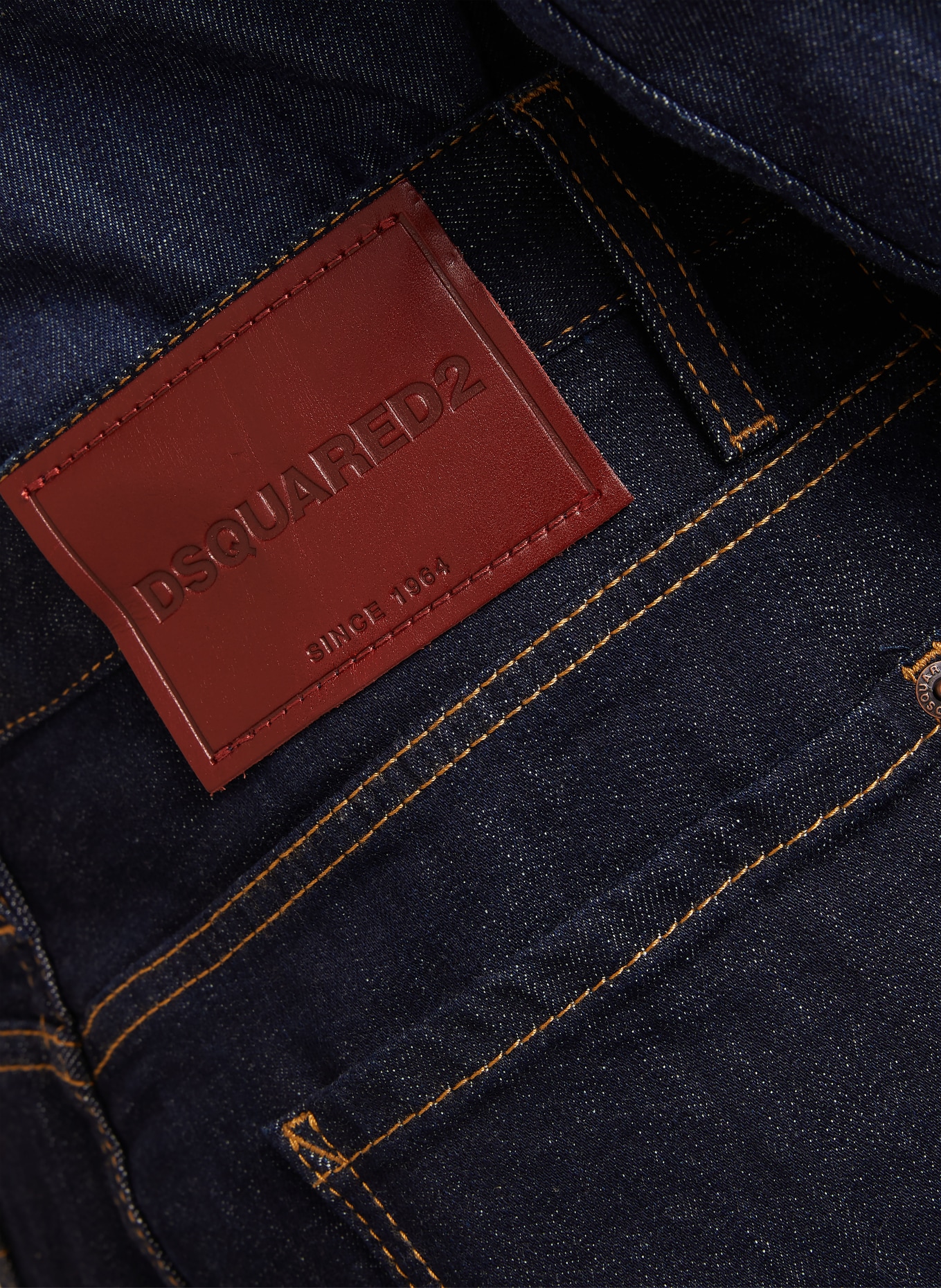 DSQUARED2 Wide Leg Jeans: 470 NAVY BLUE