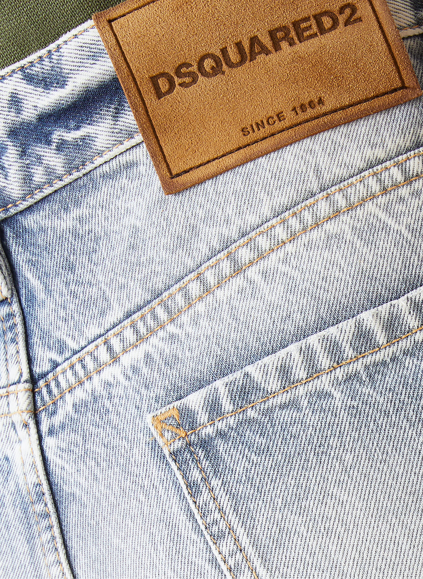 DSQUARED2 Wide-leg jeans: 470 NAVY BLUE