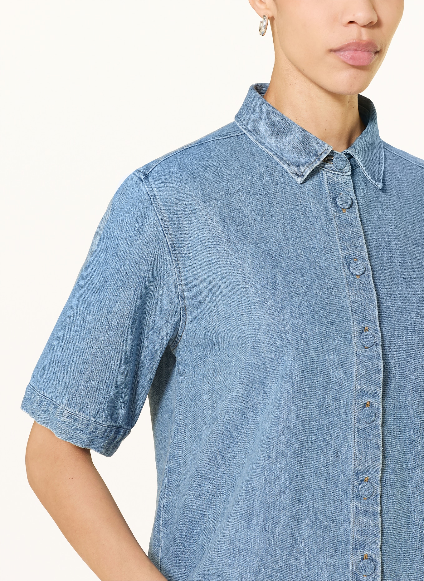 Soluzione denim shirt: LIGHT BLUE