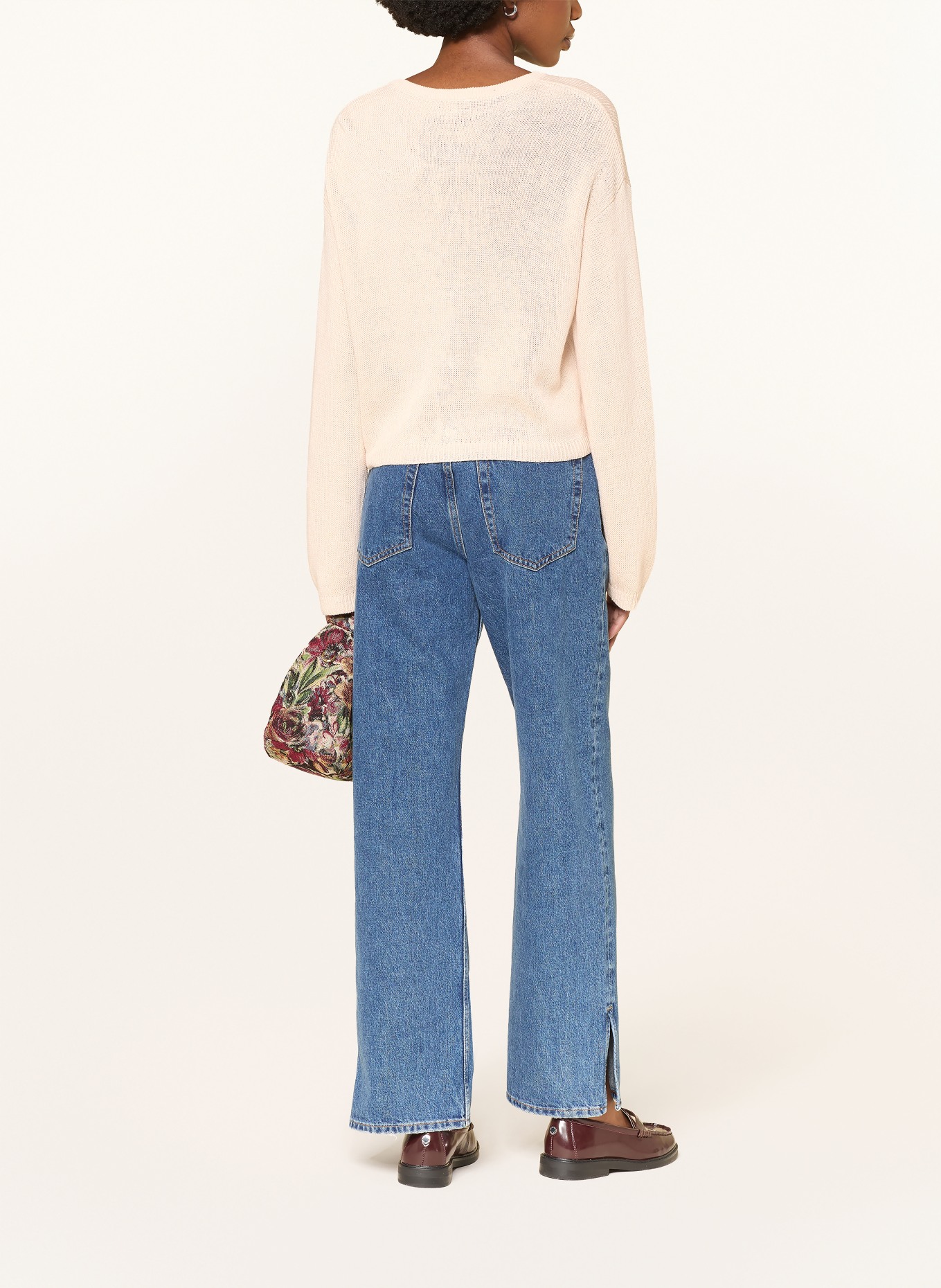 MRS & HUGS Strickjacke: CREME