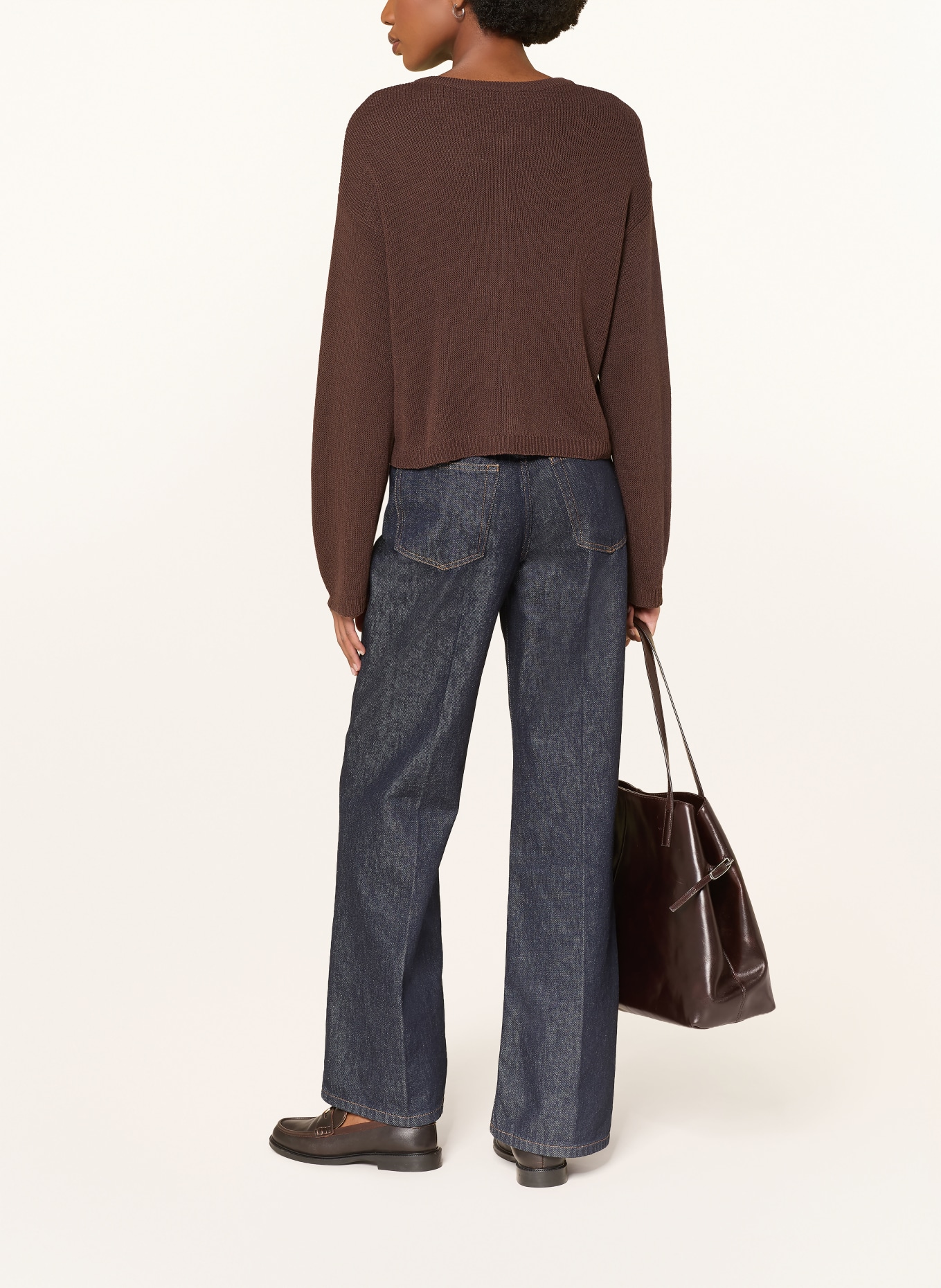 MRS & HUGS kardigan: CIEMNOBRĄZOWY