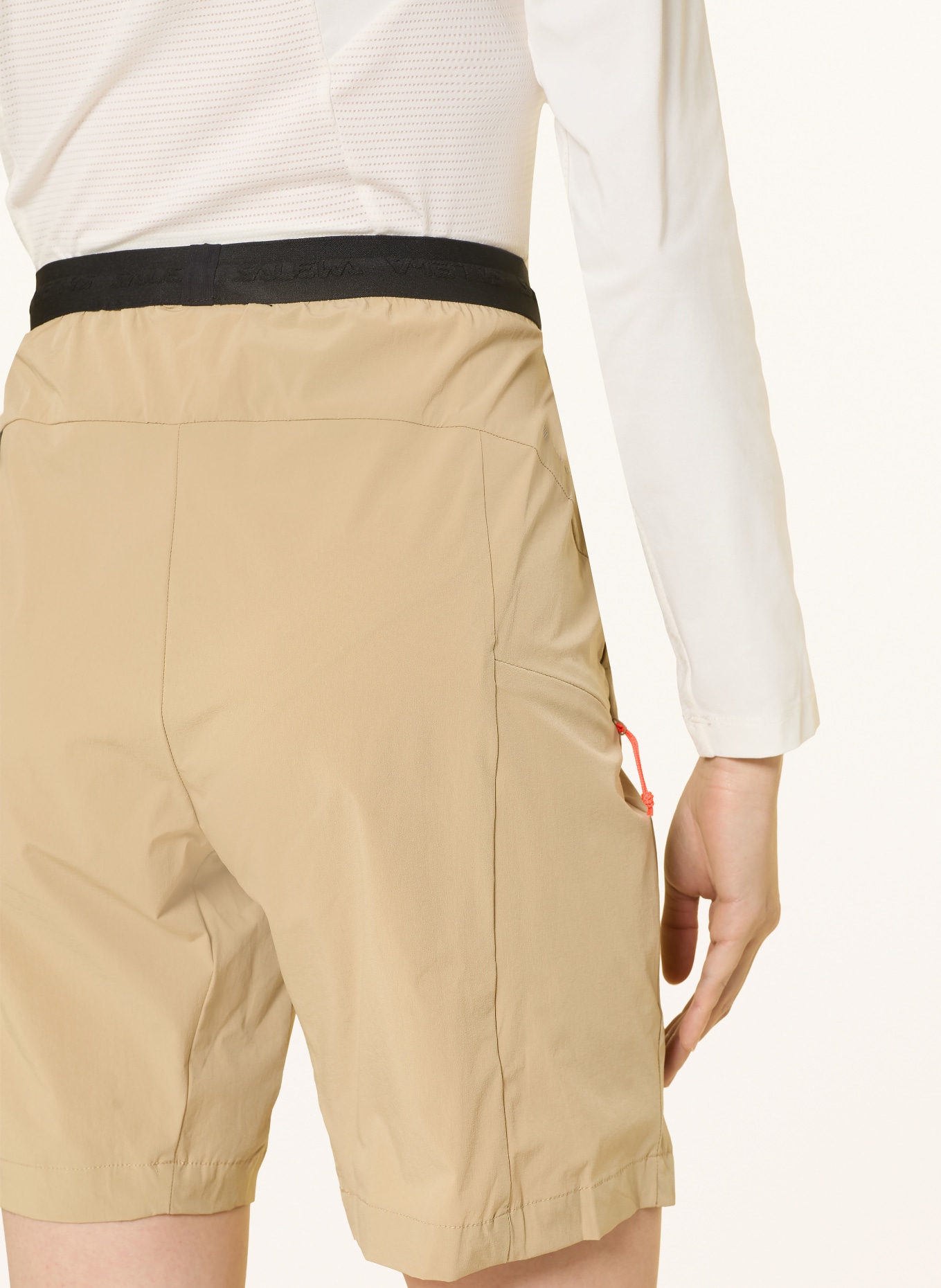 SALEWA PUEZ 4 trekking shorts: CAMEL