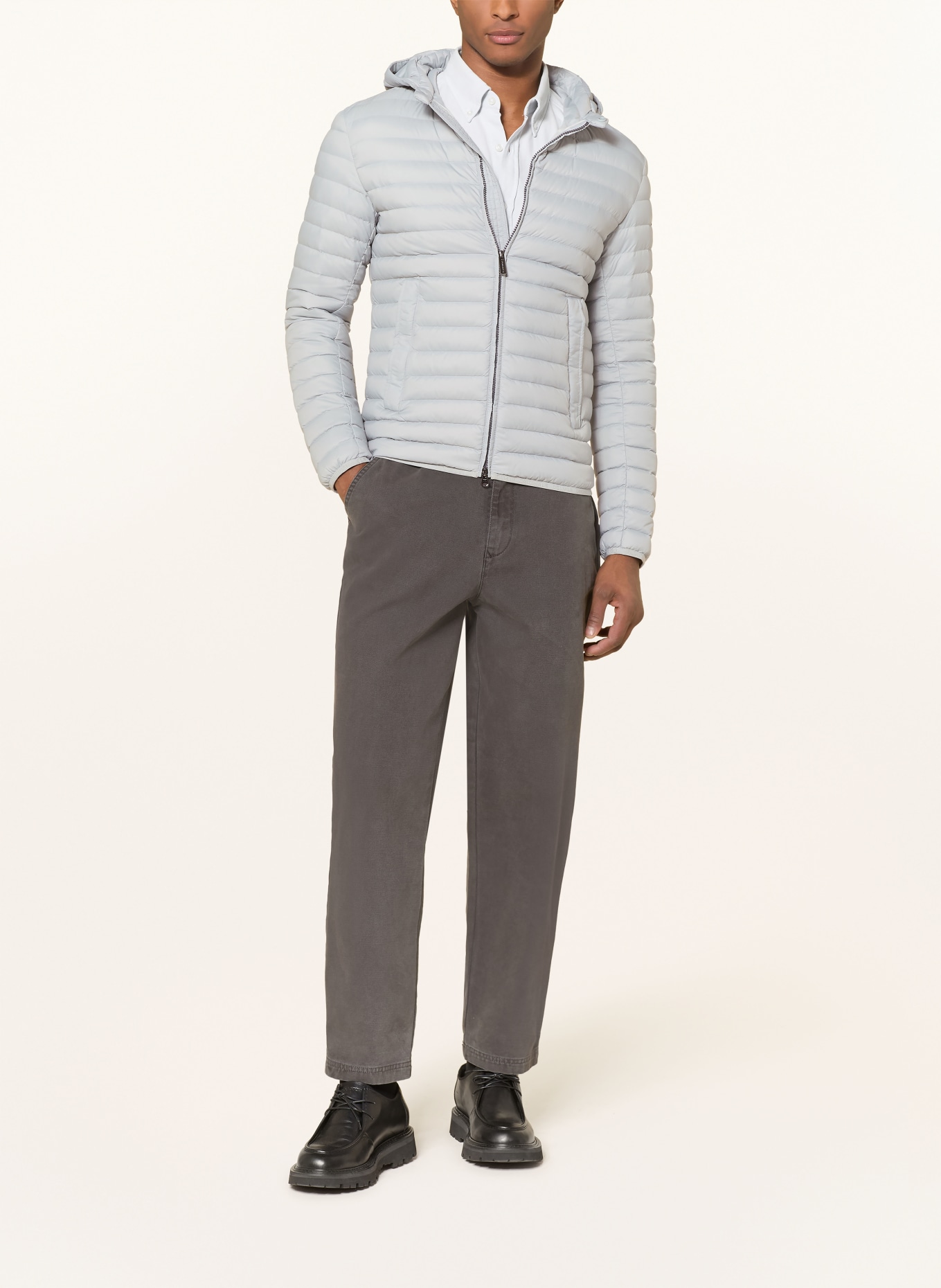 COLMAR Lehká péřová bunda: ŠEDÁ