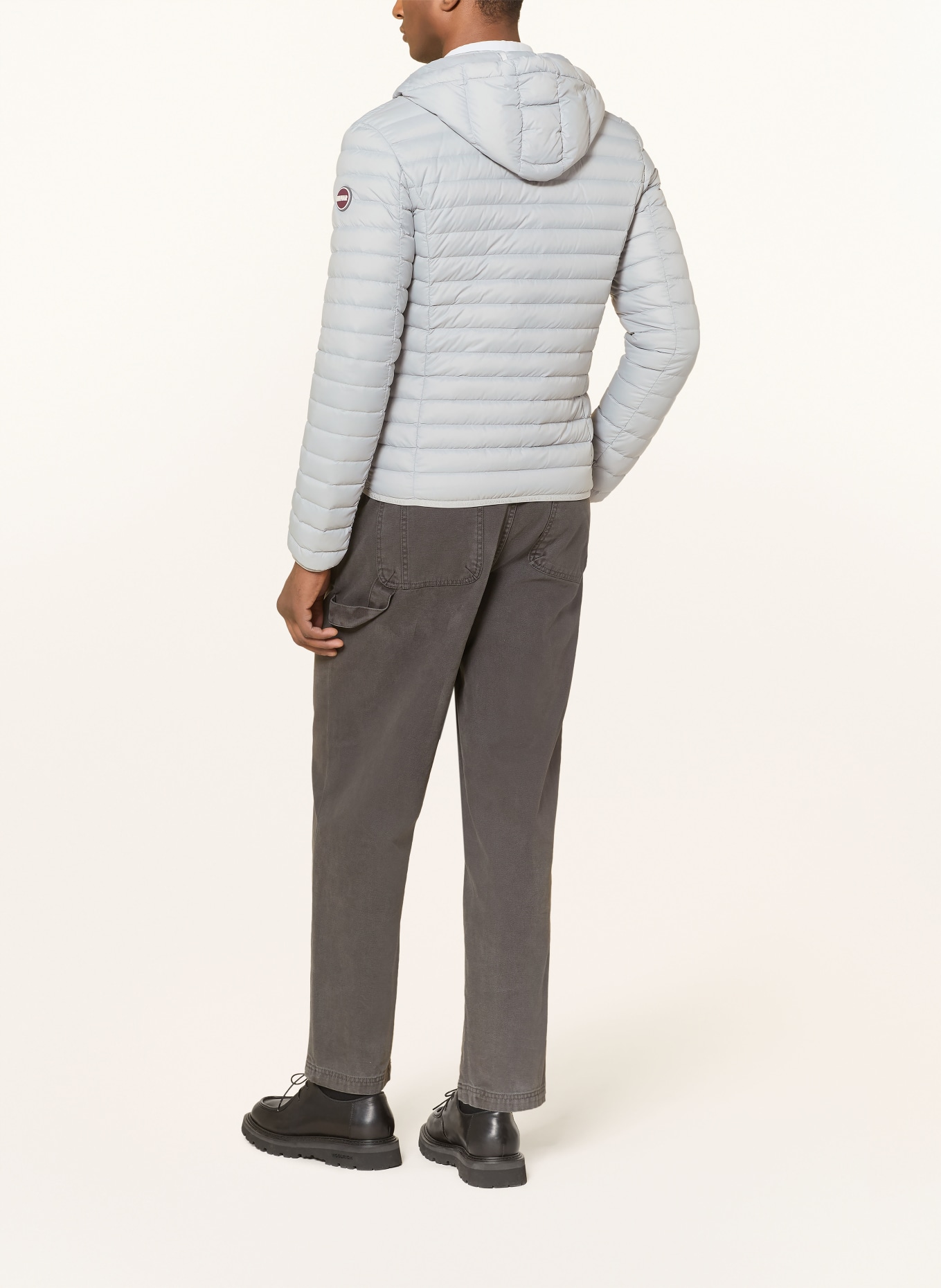 COLMAR Lehká péřová bunda: ŠEDÁ