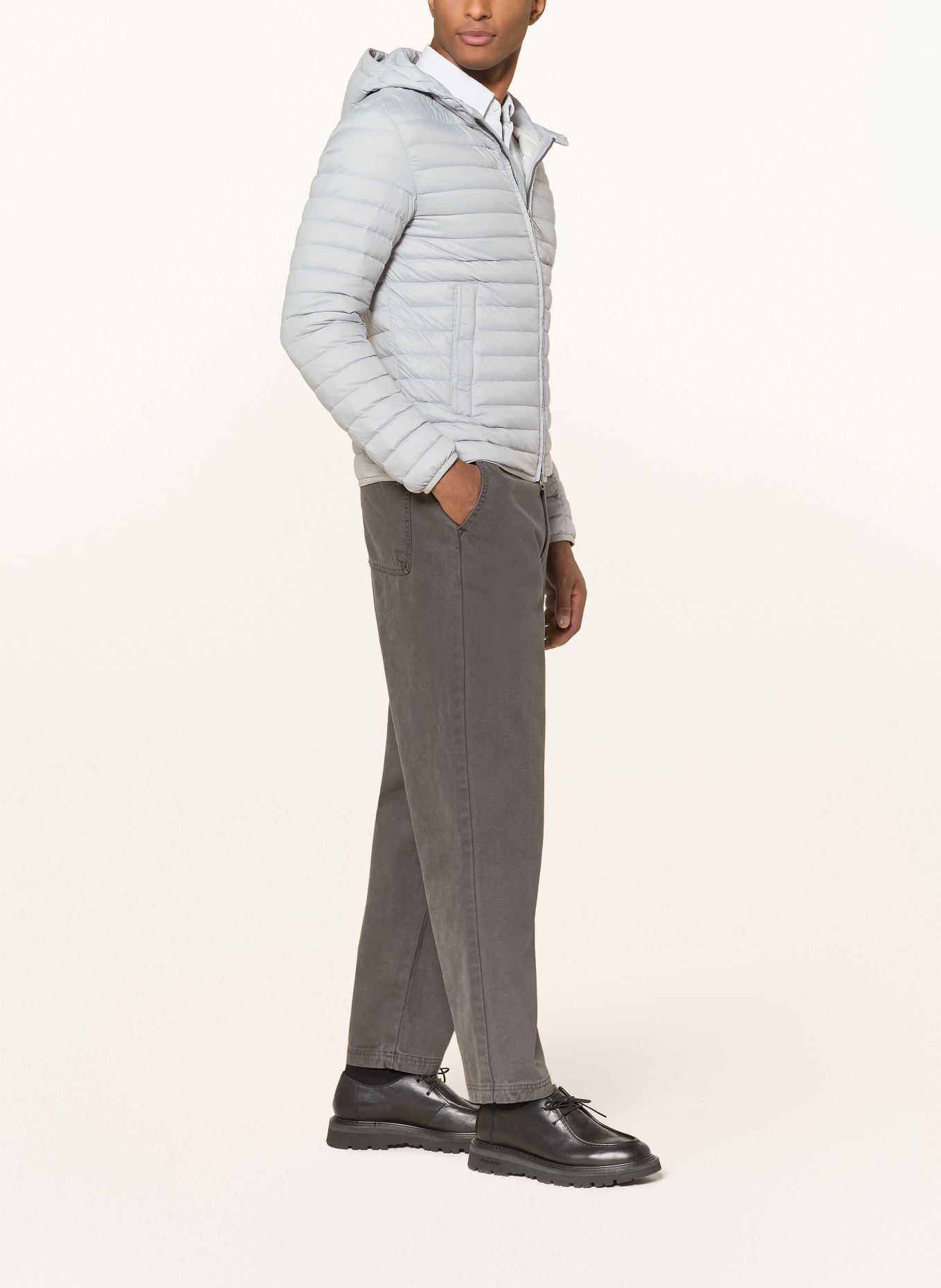 COLMAR Lehká péřová bunda: ŠEDÁ