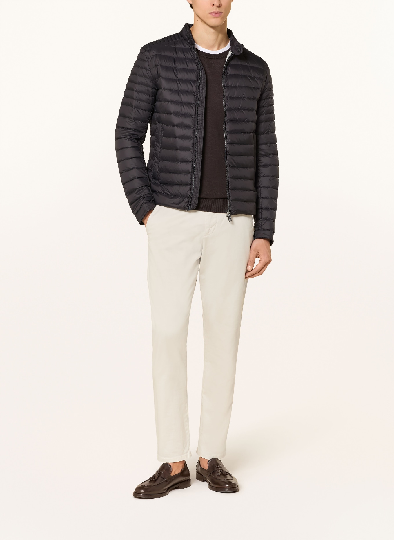 COLMAR Lichtgewicht donsjack: ZWART