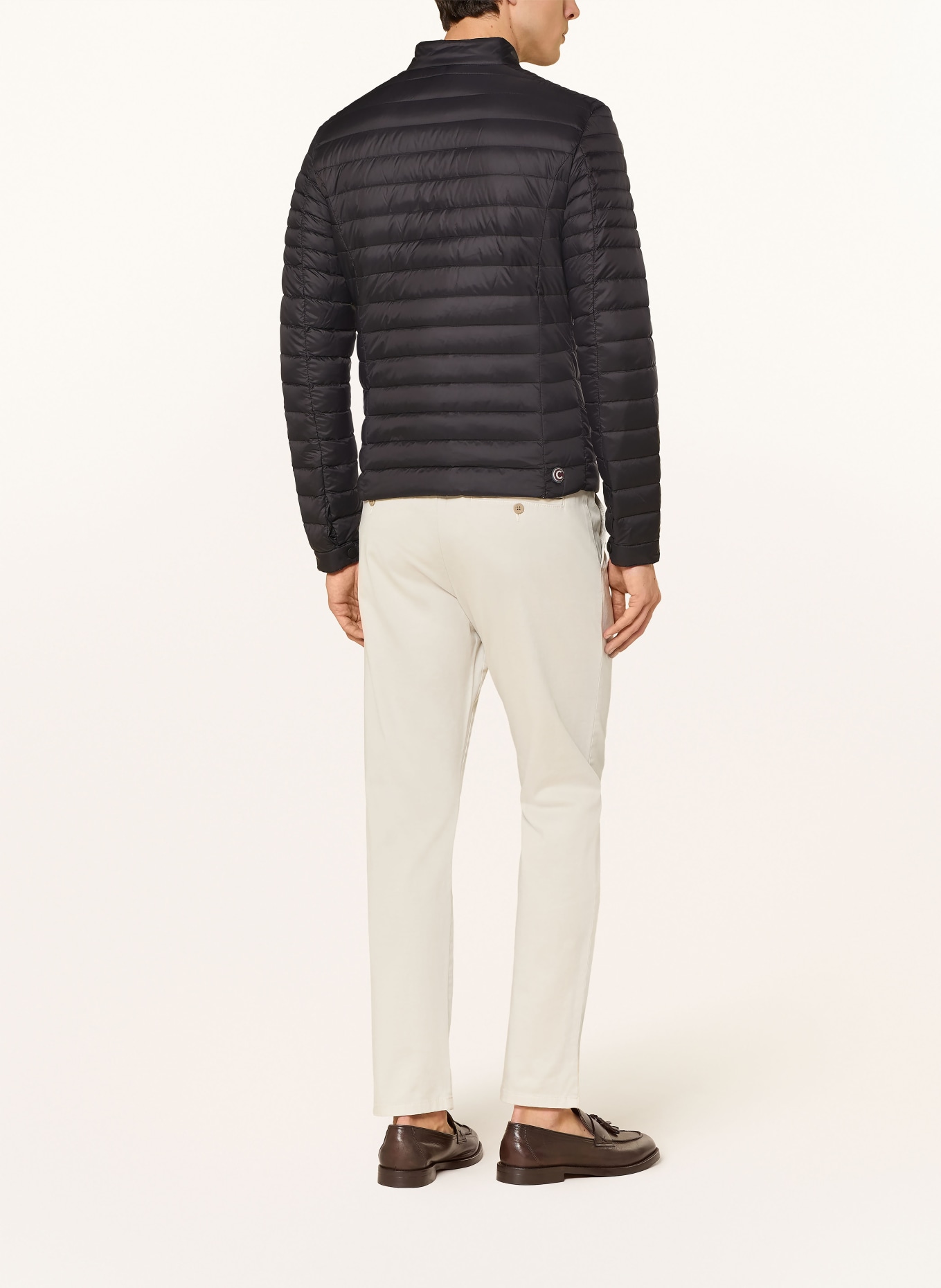 COLMAR Lichtgewicht donsjack: ZWART