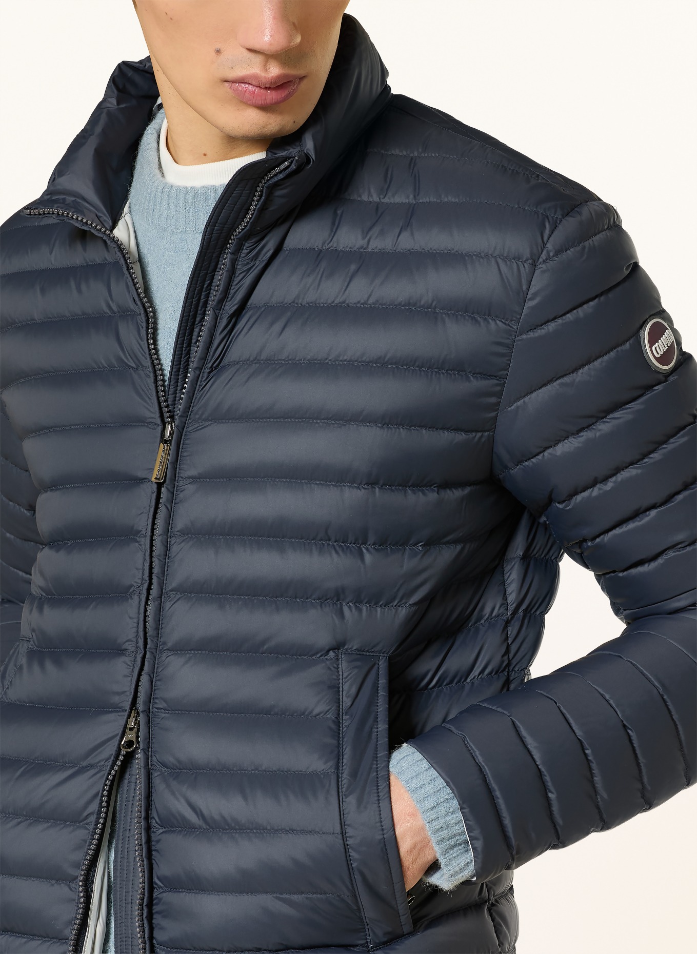 COLMAR Lichtgewicht donsjack: DONKERBLAUW