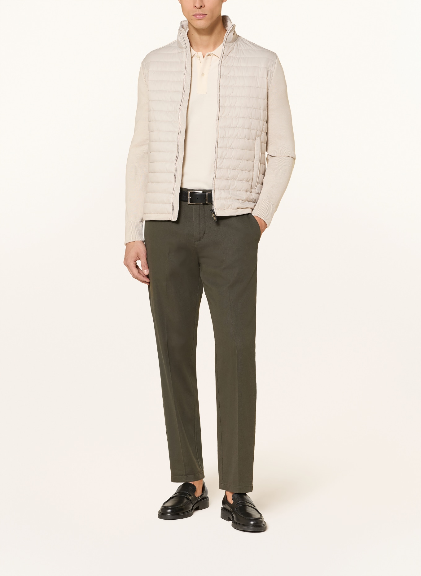 COLMAR Gewatteerde jas in verschillende materialen: ECRU