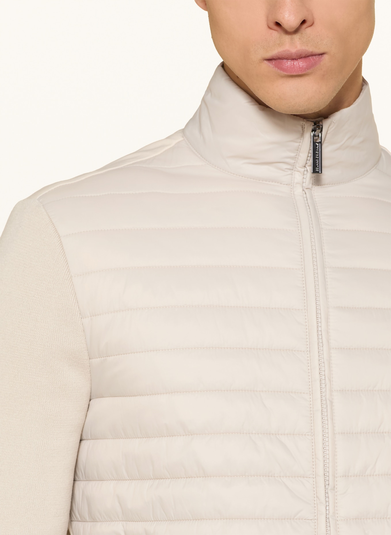 COLMAR Gewatteerde jas in verschillende materialen: ECRU