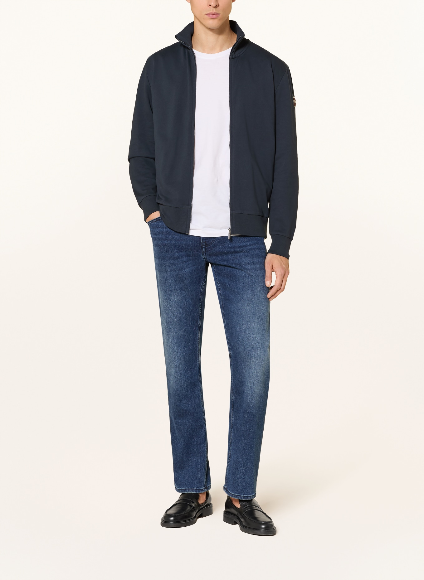 COLMAR Sweatjacke: DUNKELBLAU