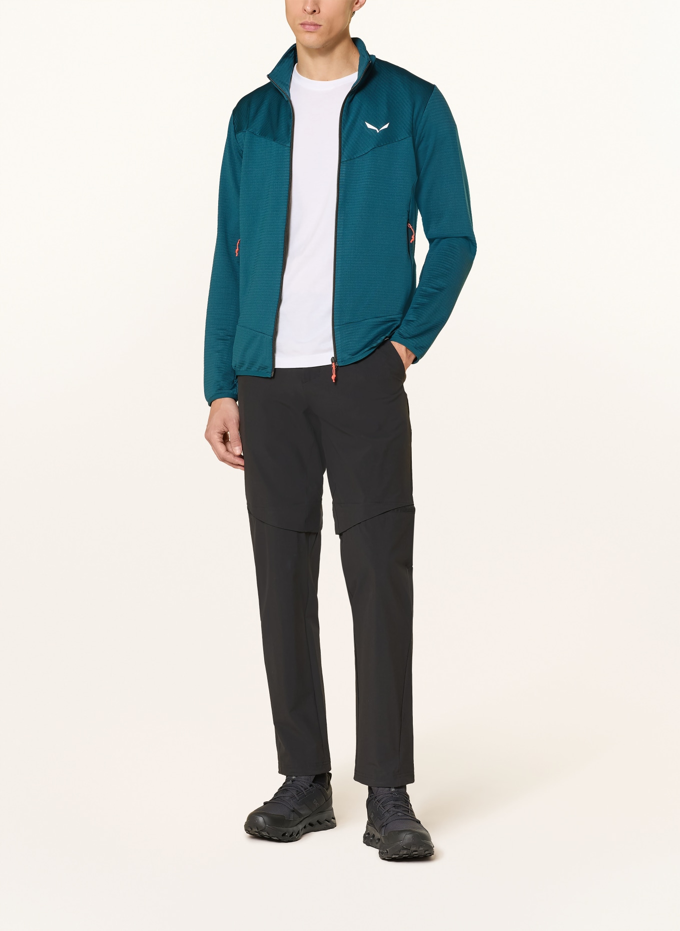 SALEWA PUEZ ALTAVIA midlayer jacket: TEAL