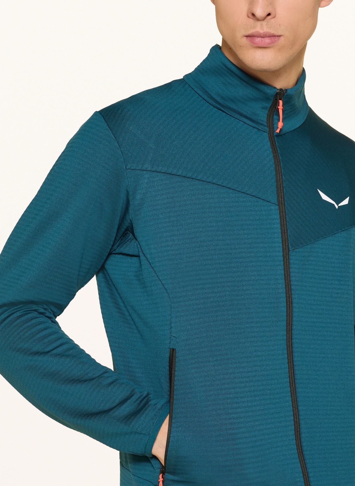 SALEWA PUEZ ALTAVIA midlayer jacket: TEAL