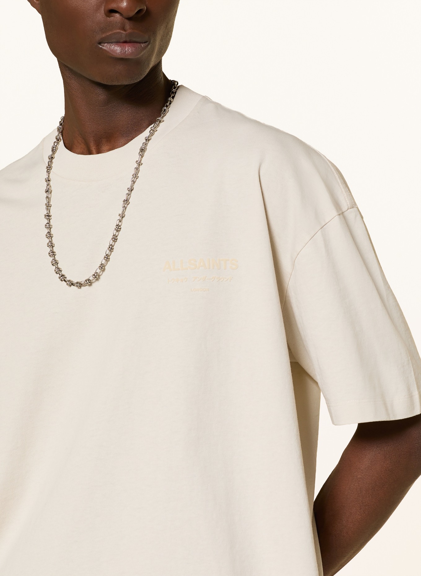 ALLSAINTS T-Shirt XANDER: ECRU