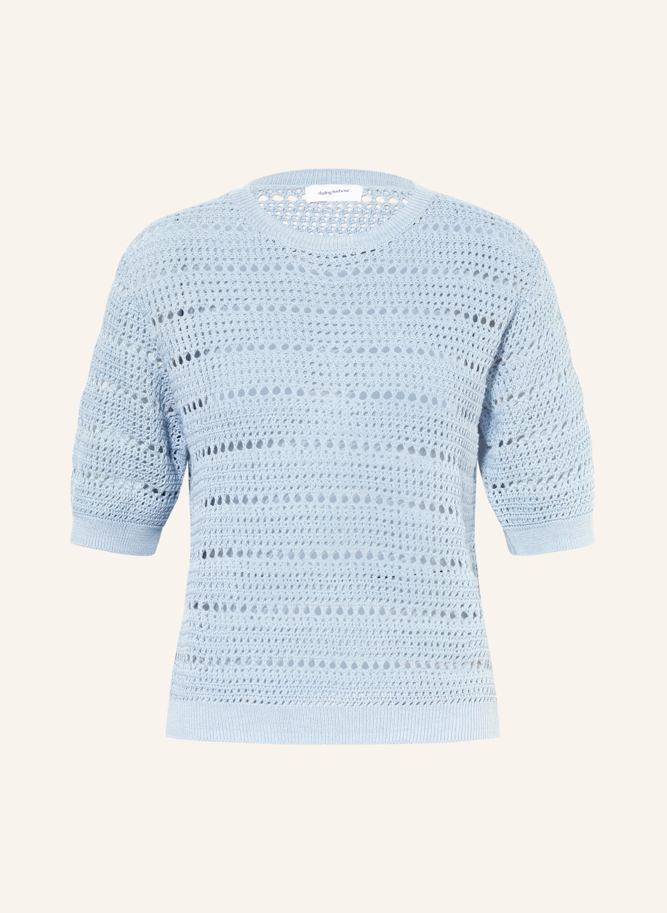 darling harbour Strickshirt: SKY BLUE