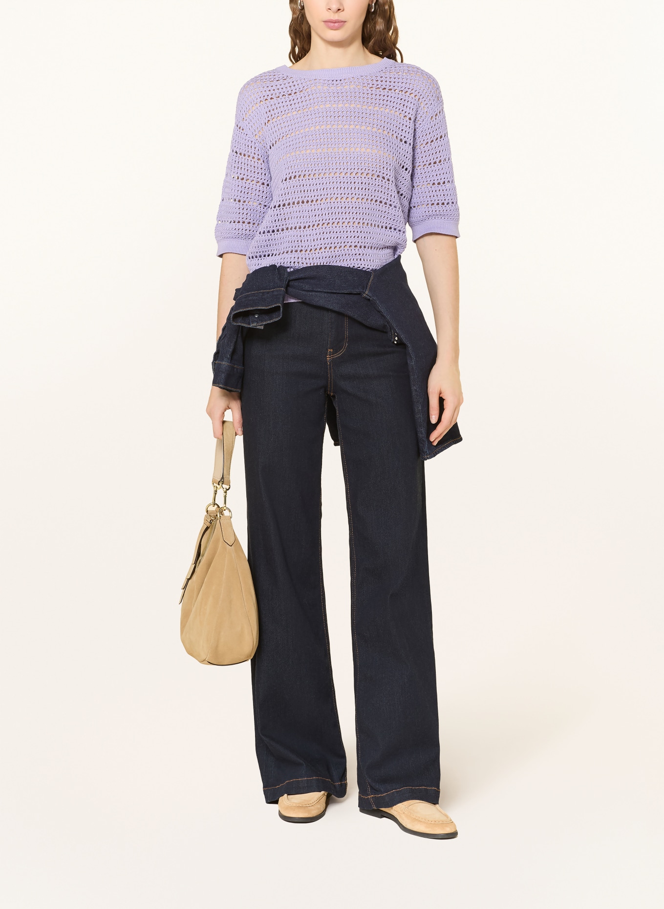 darling harbour Strickshirt: LILAC