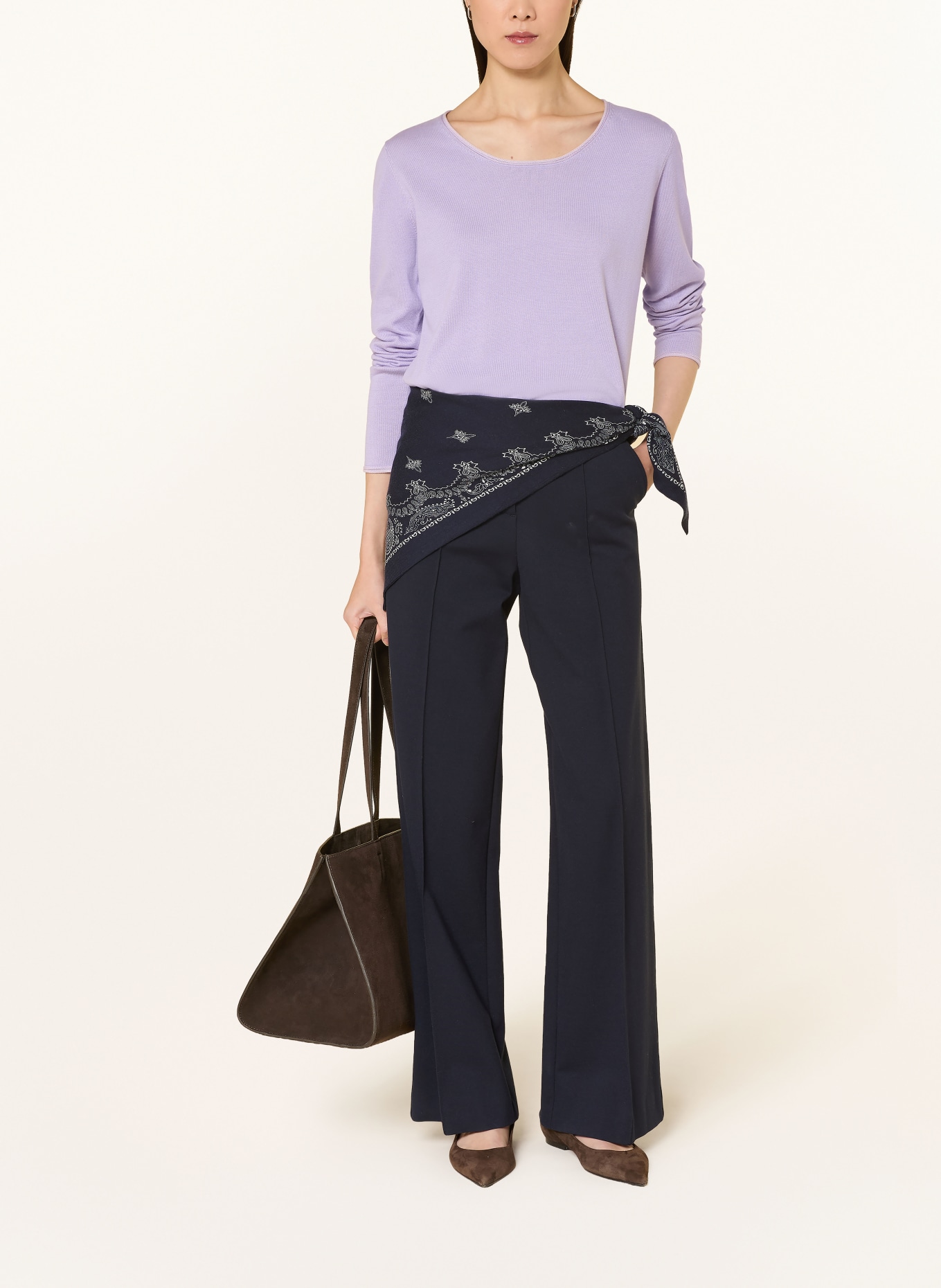 darling harbour Pullover: lilac / light pink