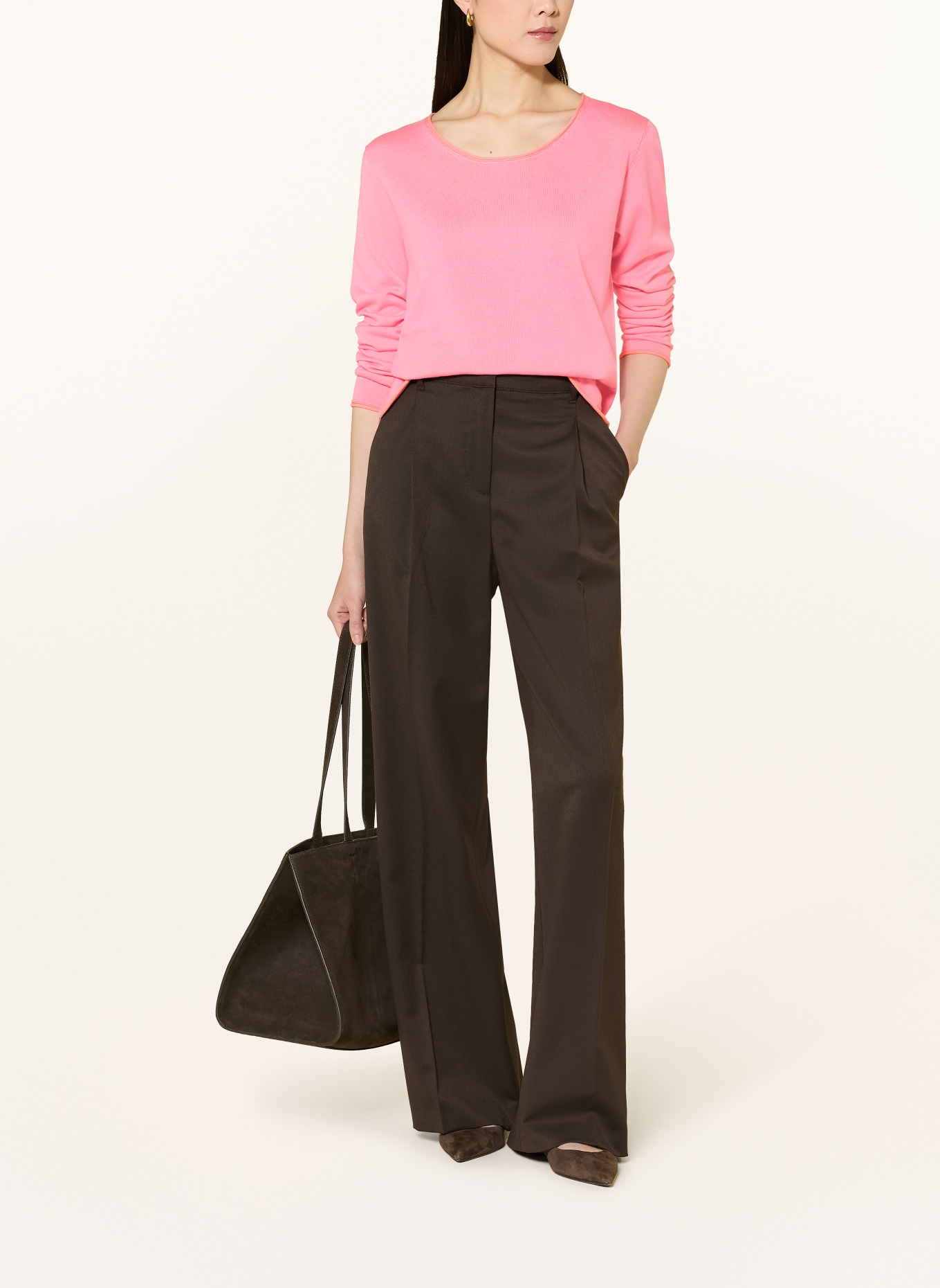 darling harbour Pullover: pink /apricot