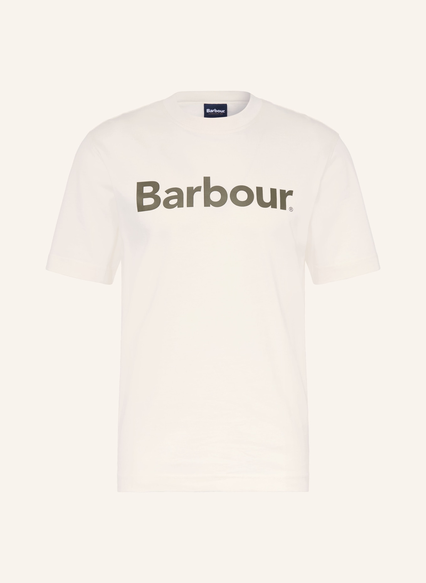 Barbour T-Shirt: ECRU