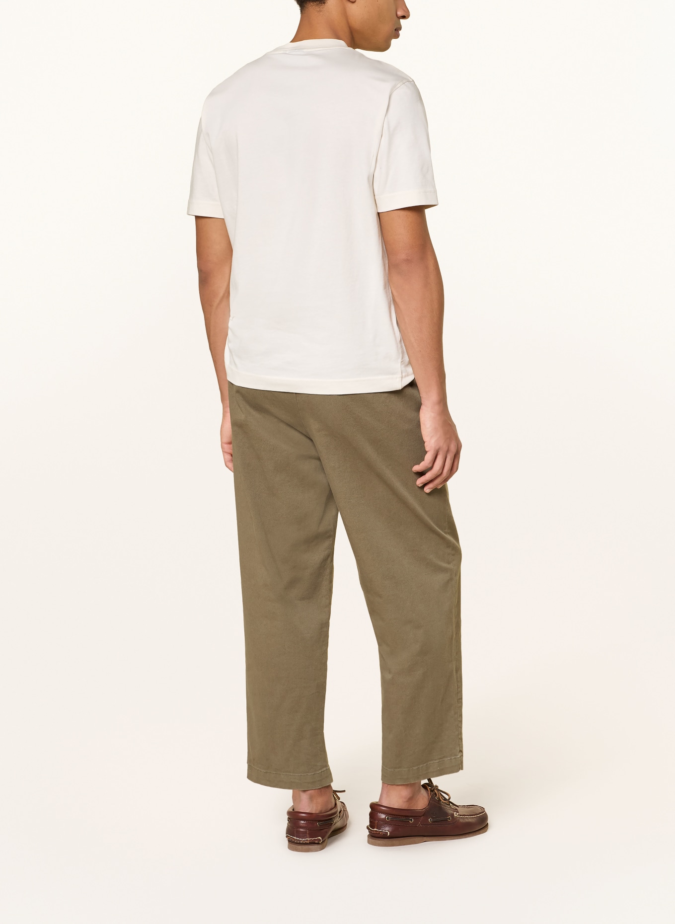 Barbour T-Shirt: ECRU