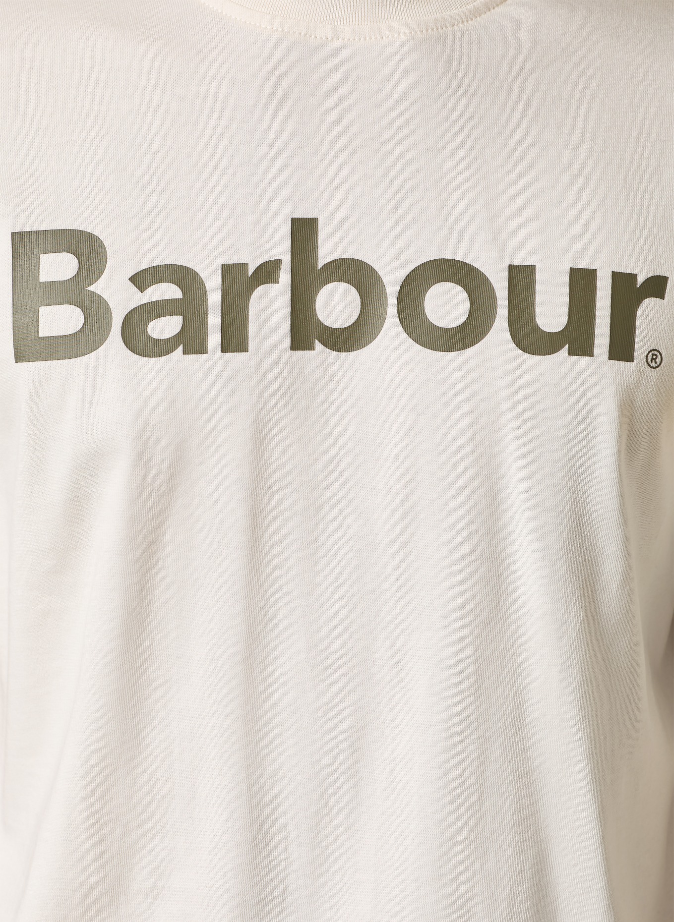 Barbour T-Shirt: ECRU