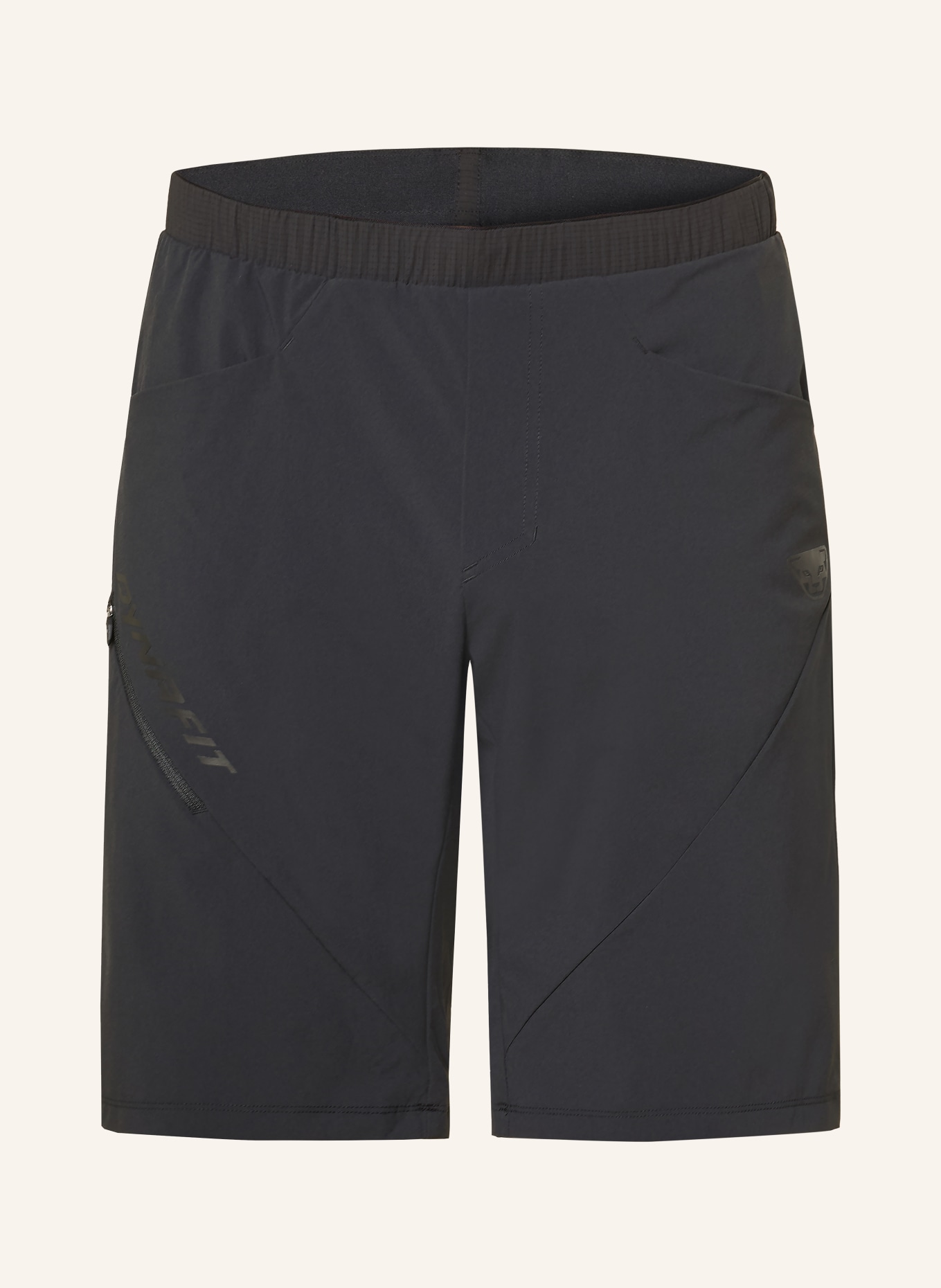 DYNAFIT Trekkingshorts TRAVERSE HYBRID: SCHWARZ