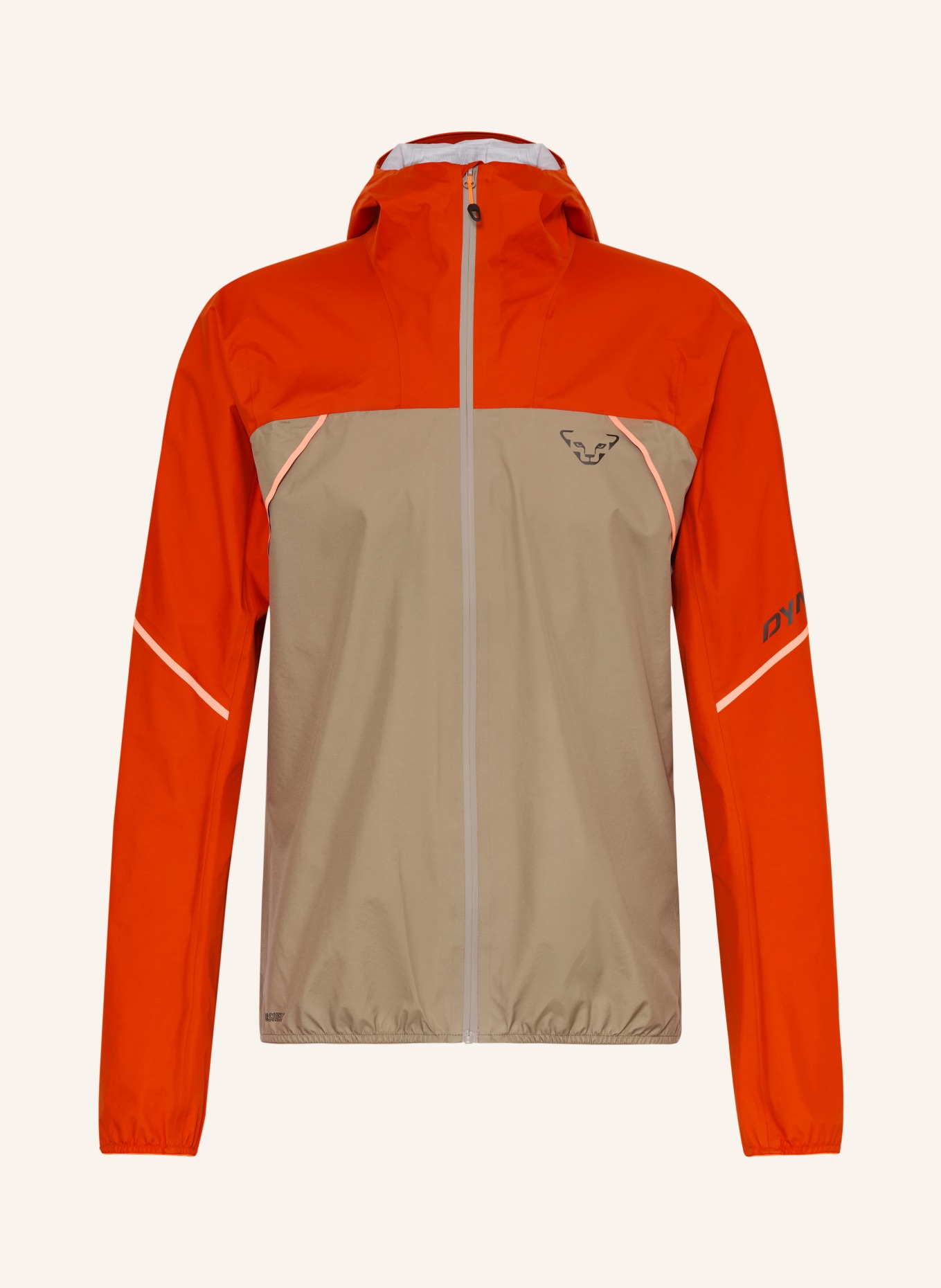 DYNAFIT Functionele jas ALPINE: ORANJE / KAKI / ZWART