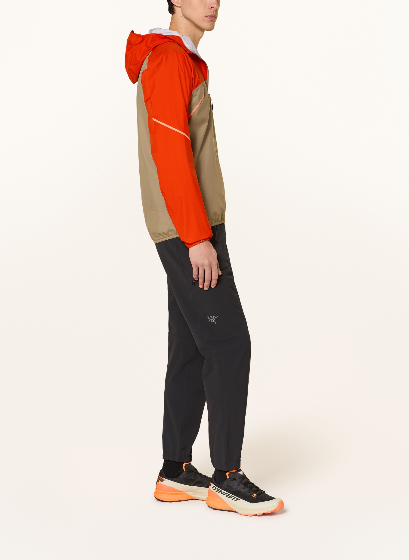 DYNAFIT Functionele jas ALPINE: ORANJE / KAKI / ZWART