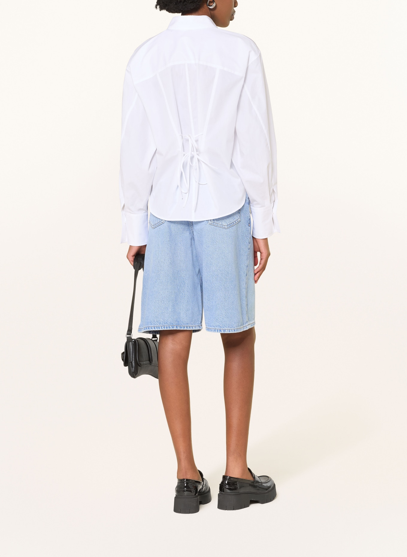 HUGO Jeans Bermuda shorts GELITA: LIGHT BLUE