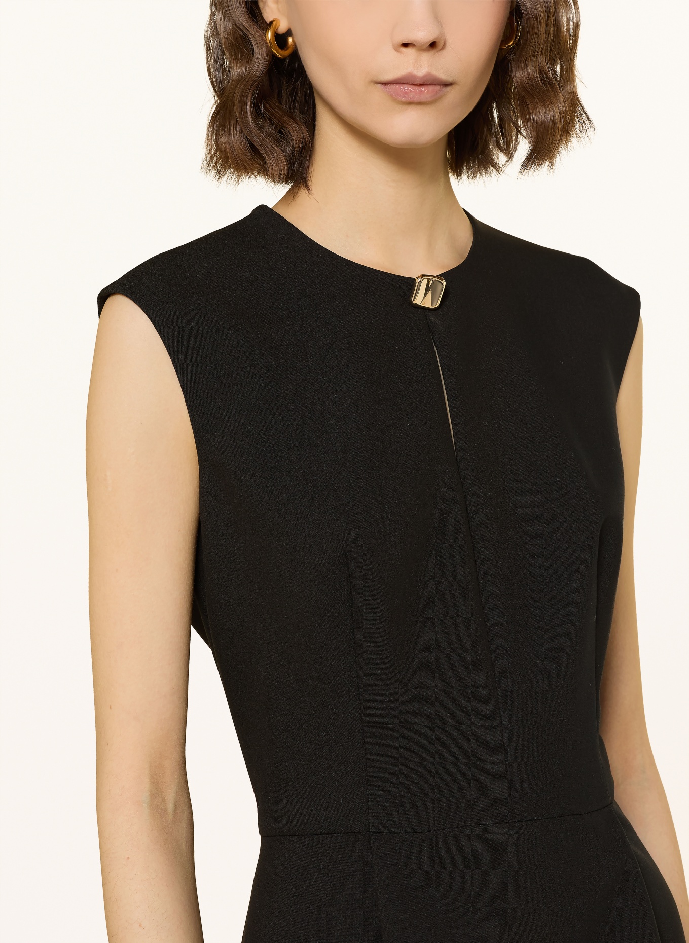 HUGO Etuikleid KALENE: SCHWARZ