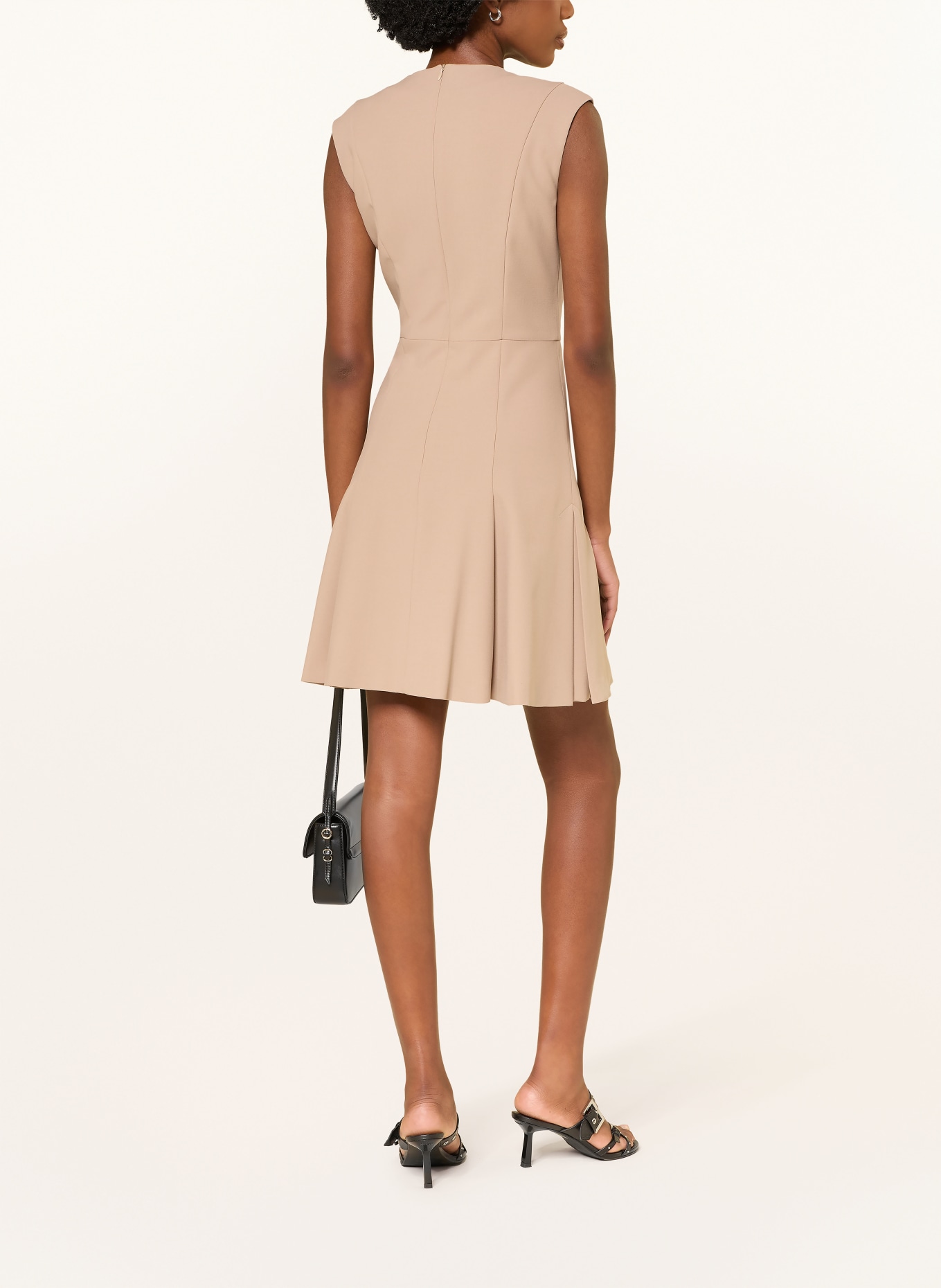 HUGO Kleid KILANDI: BEIGE