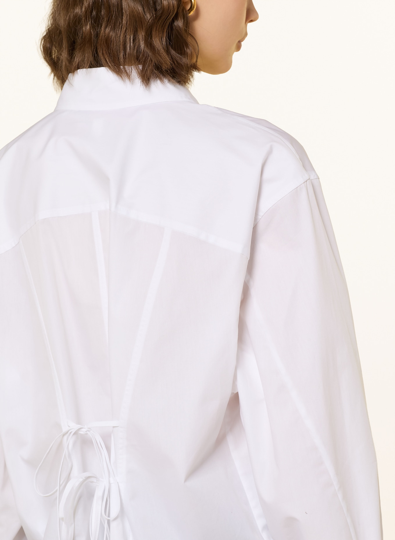 HUGO Hemdbluse ENKANTHUS: WEISS