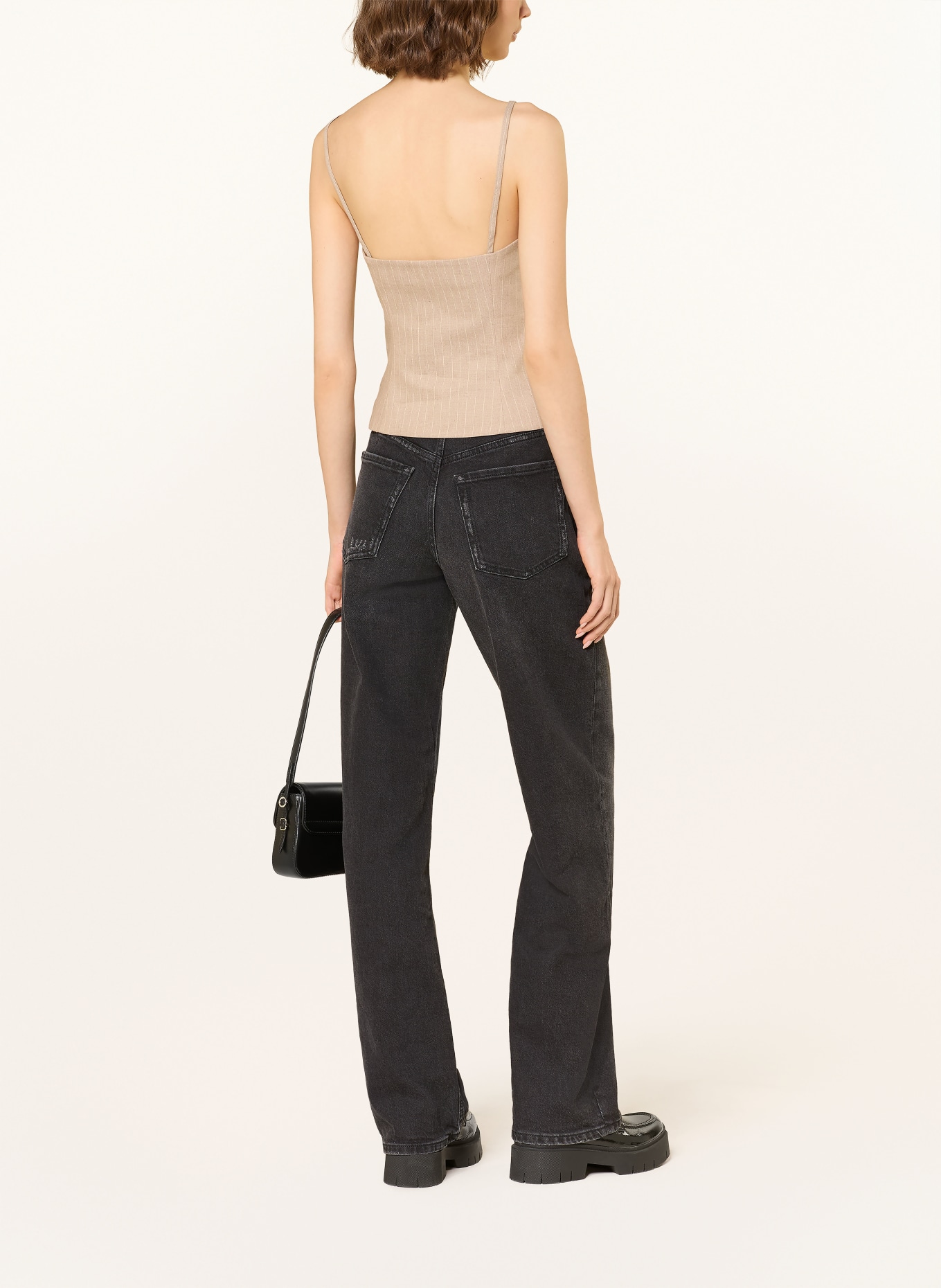 HUGO Blazerweste COPALE: BEIGE / CREME