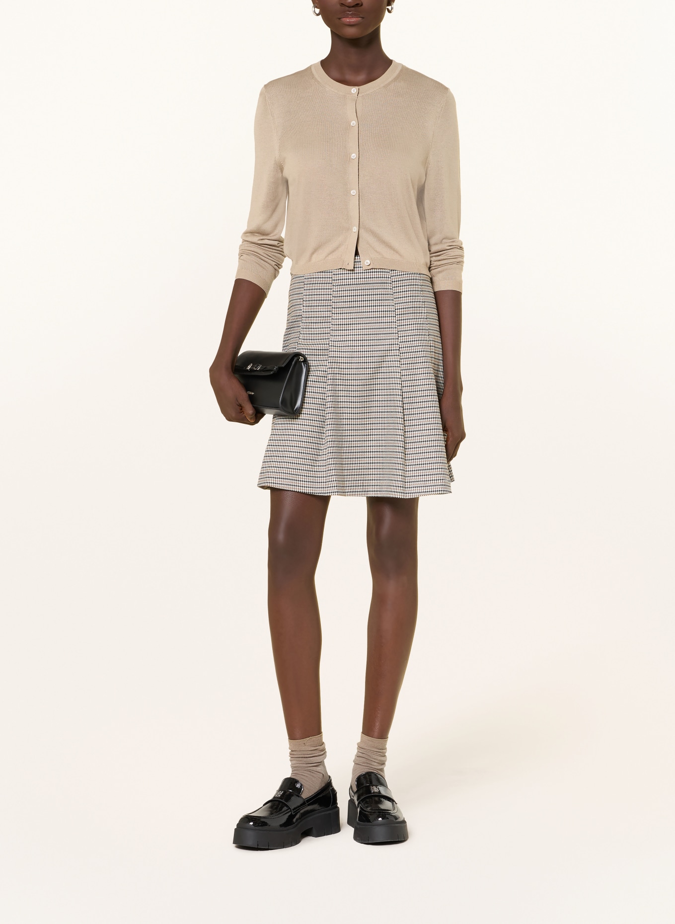 HUGO Svetr SESSIRY: BÉŽOVÁ