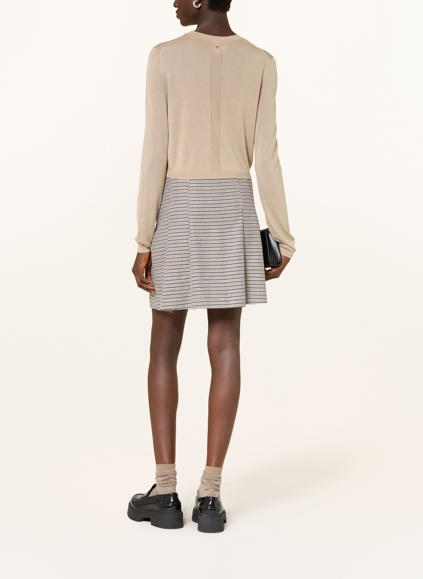 HUGO Svetr SESSIRY: BÉŽOVÁ