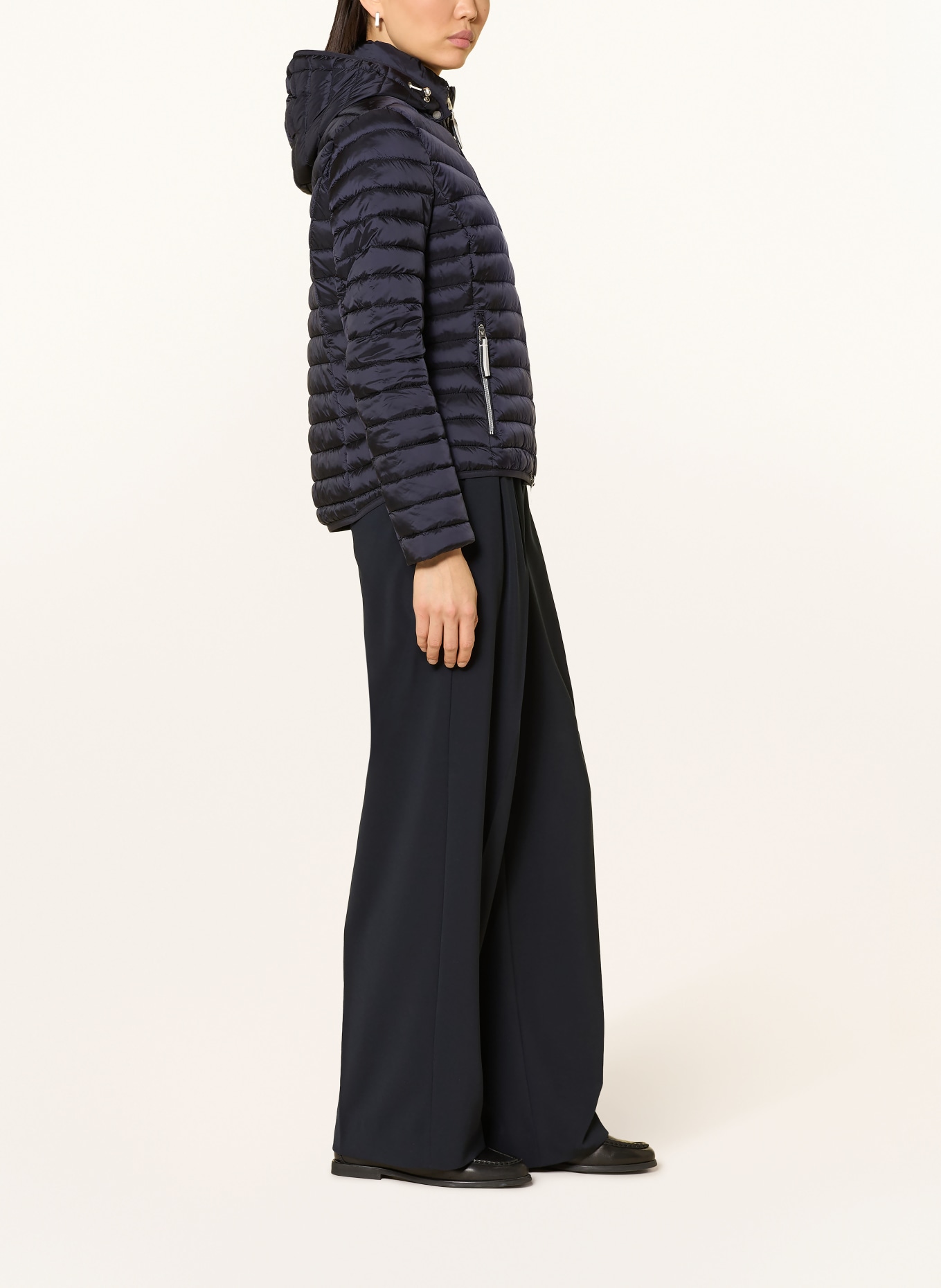 FUCHS SCHMITT prošívaná bunda: TMAVĚ MODRÁ