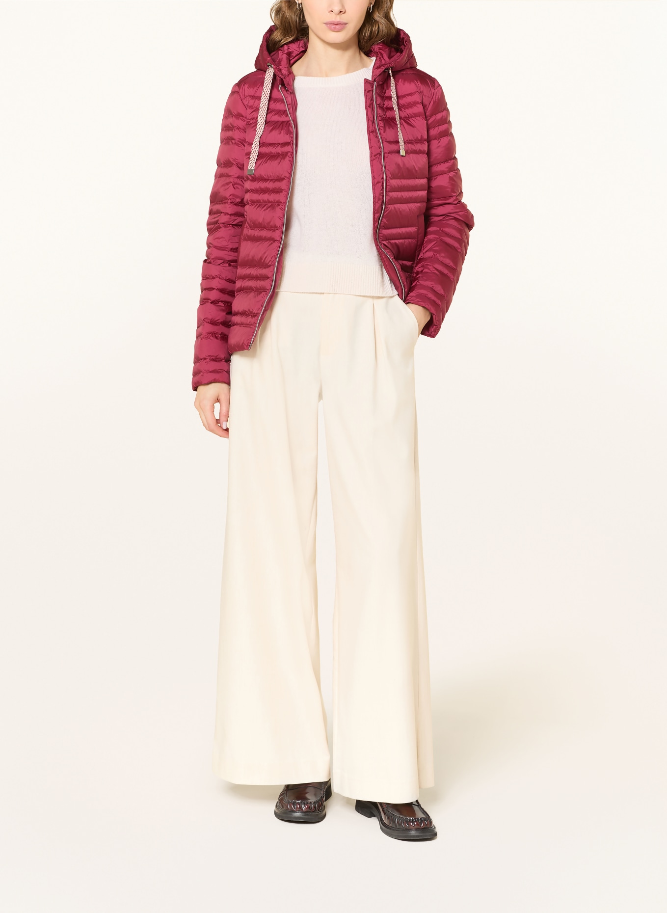 FUCHS SCHMITT prošívaná bunda: ČERVENÁ