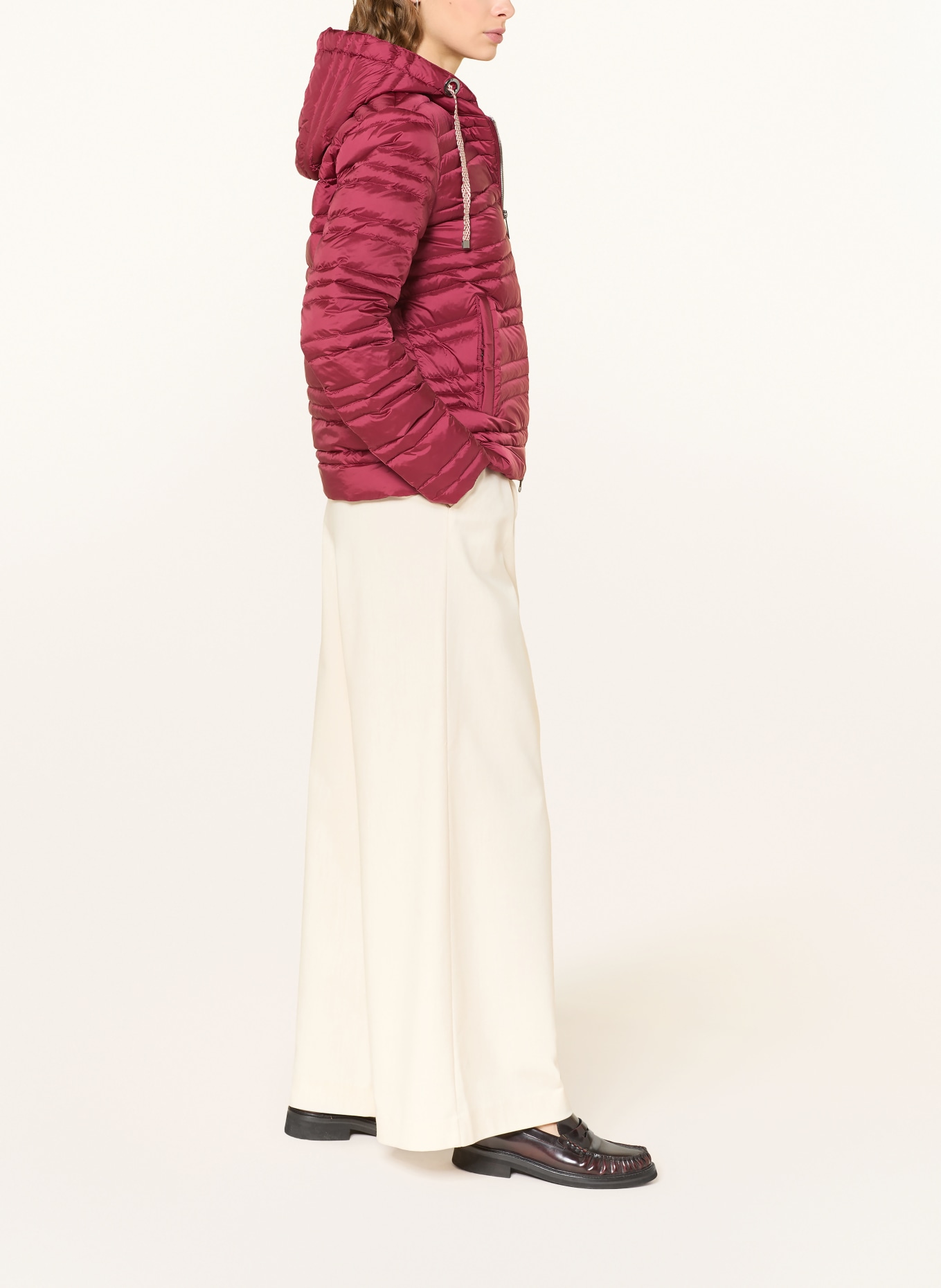 FUCHS SCHMITT prošívaná bunda: ČERVENÁ