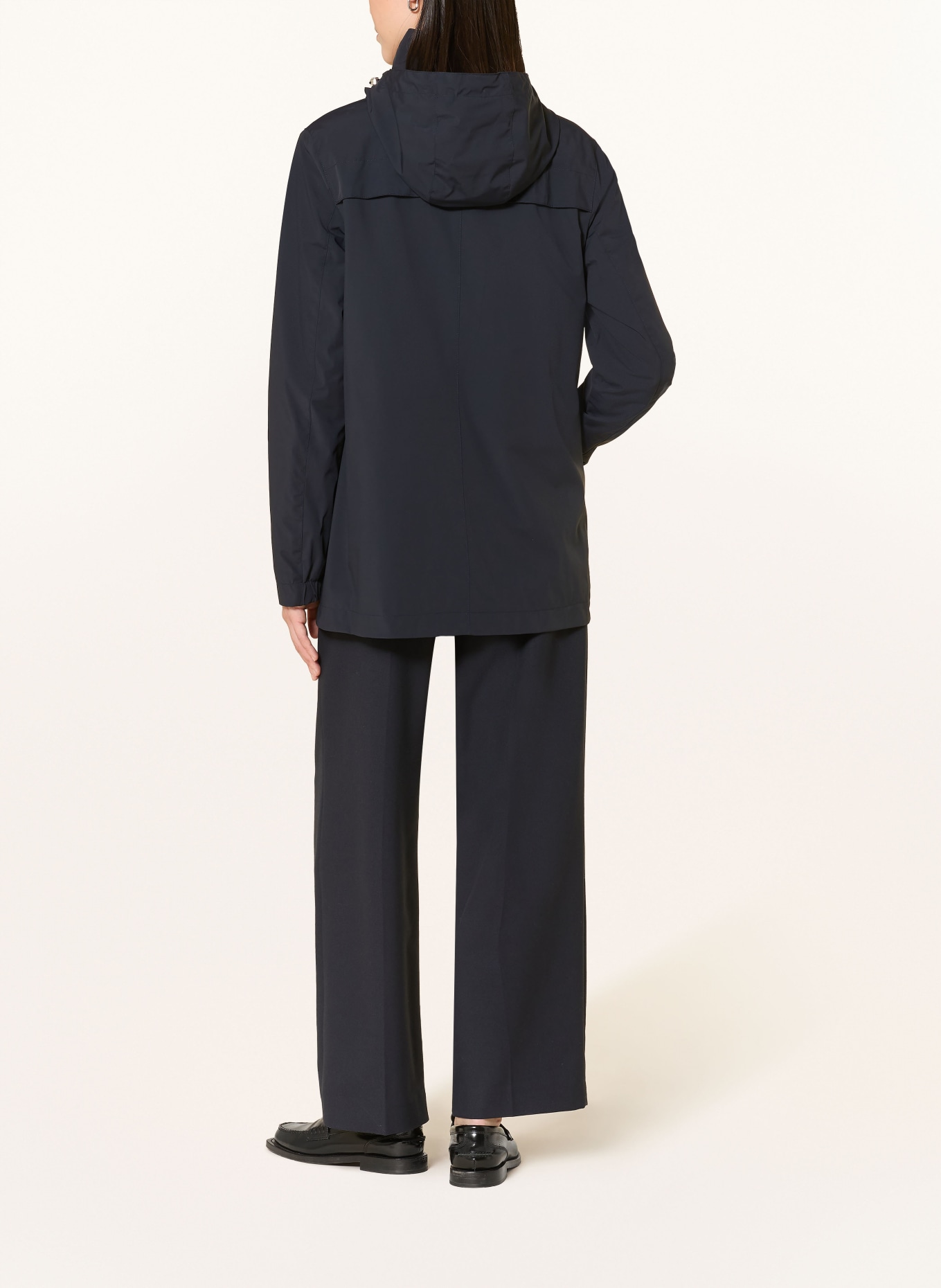 FUCHS SCHMITT imperméable: BLEU FONCÉ